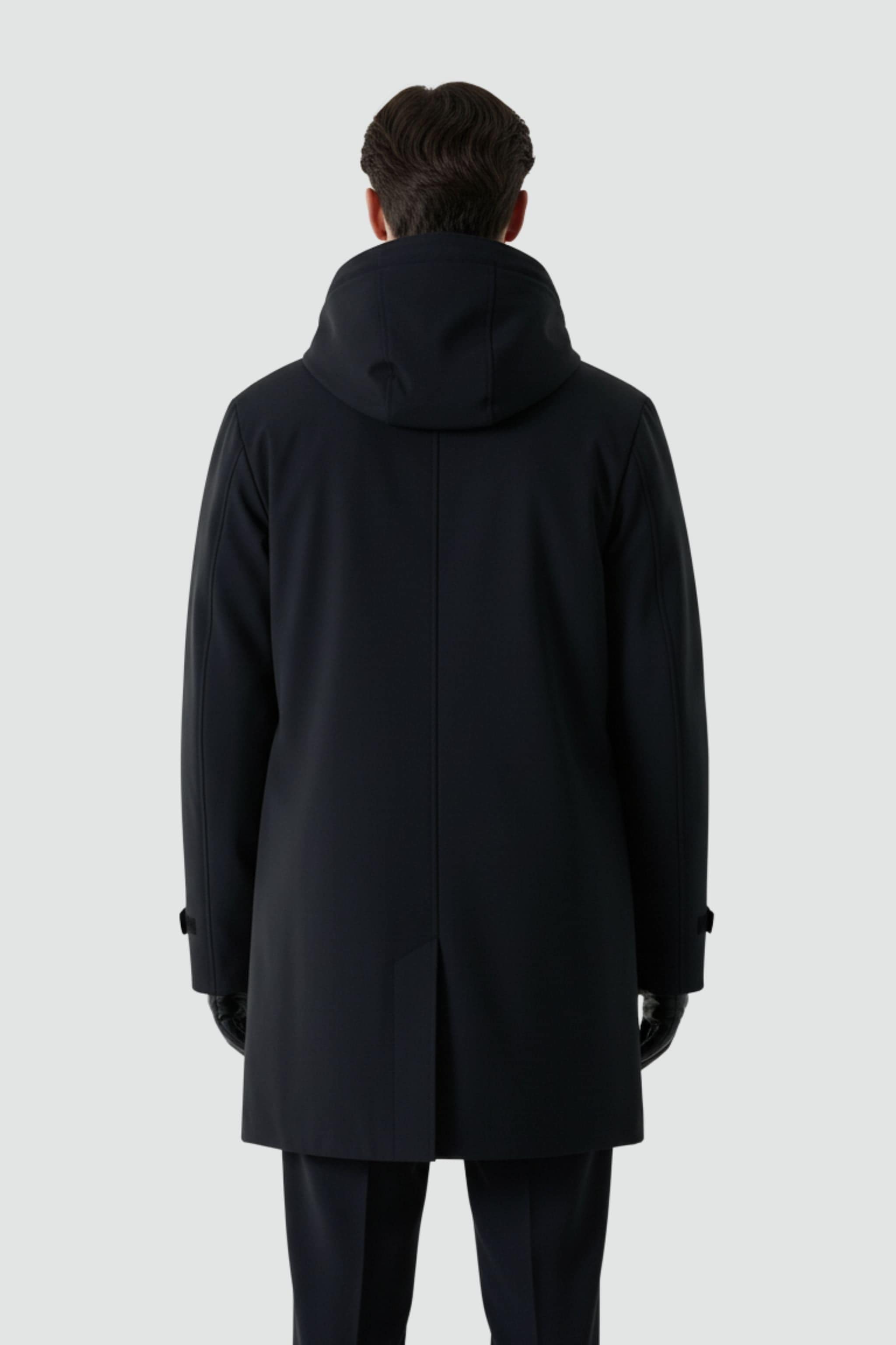 BOSIDENG 2024 Premium Business Men's Goose Down Mac With Hood 4733 Jackets