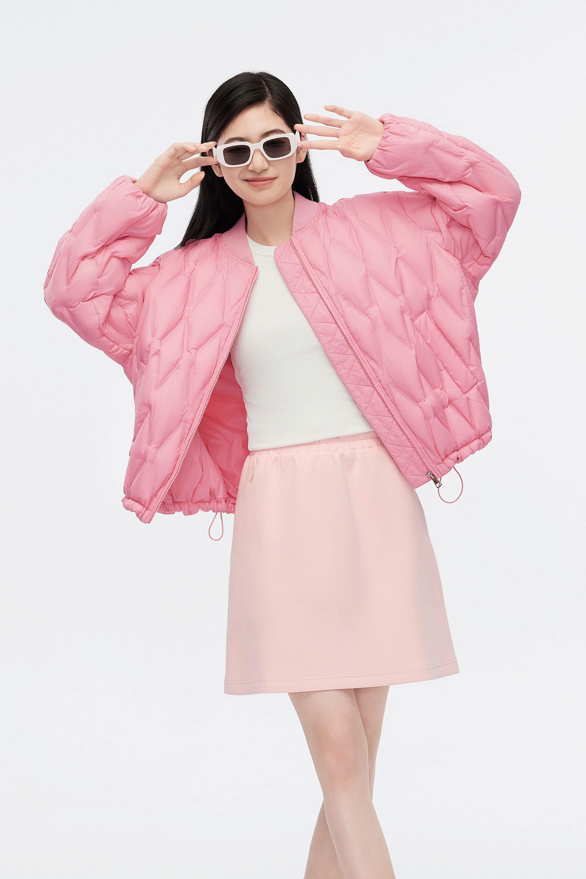 Women's Baseball Down Jacket 5306 — Experience a stylish blend of tradition and modernity with the Women's Baseball — view 2