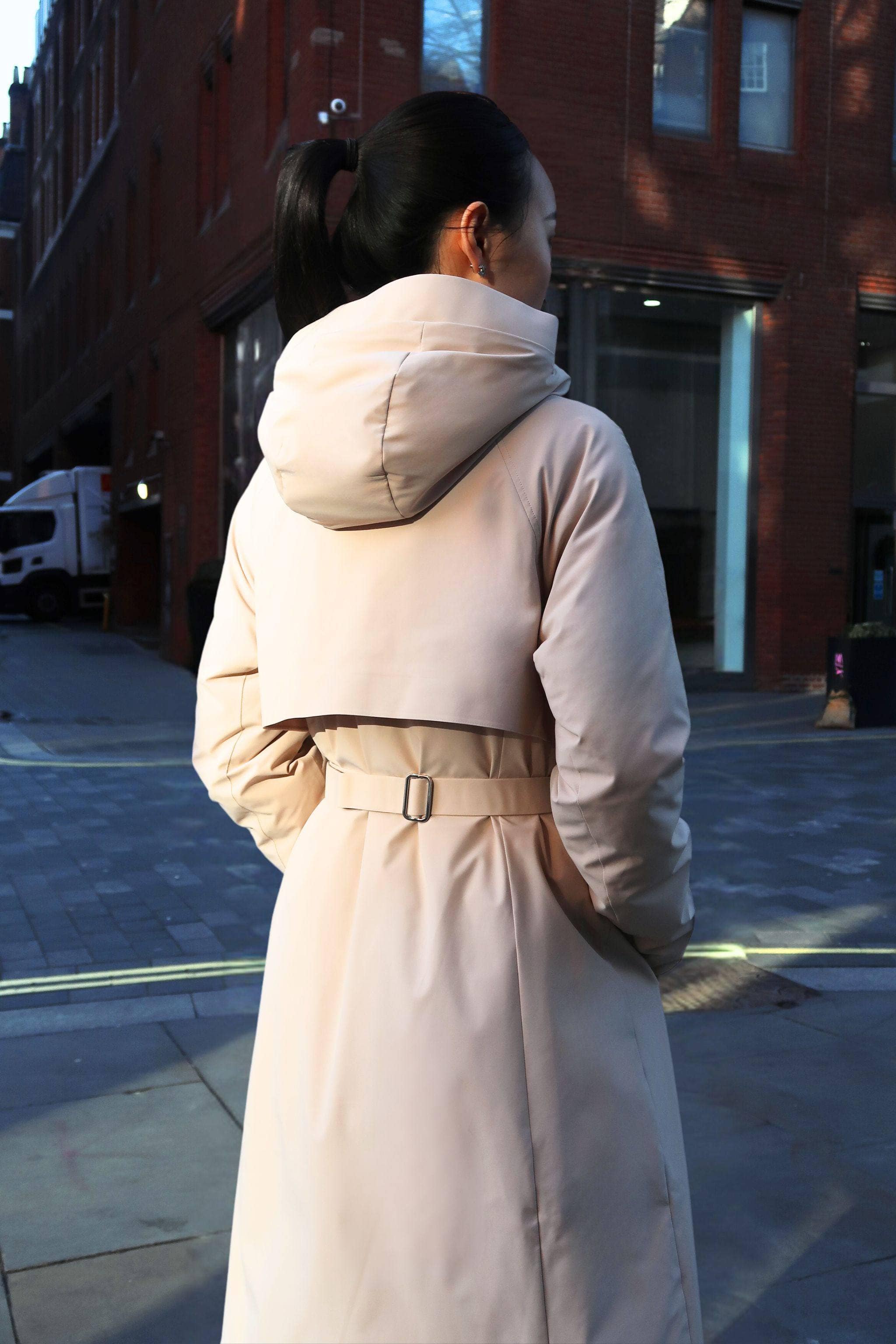 BOSIDENG 2024 Women's Goose Down Mac Jackets
