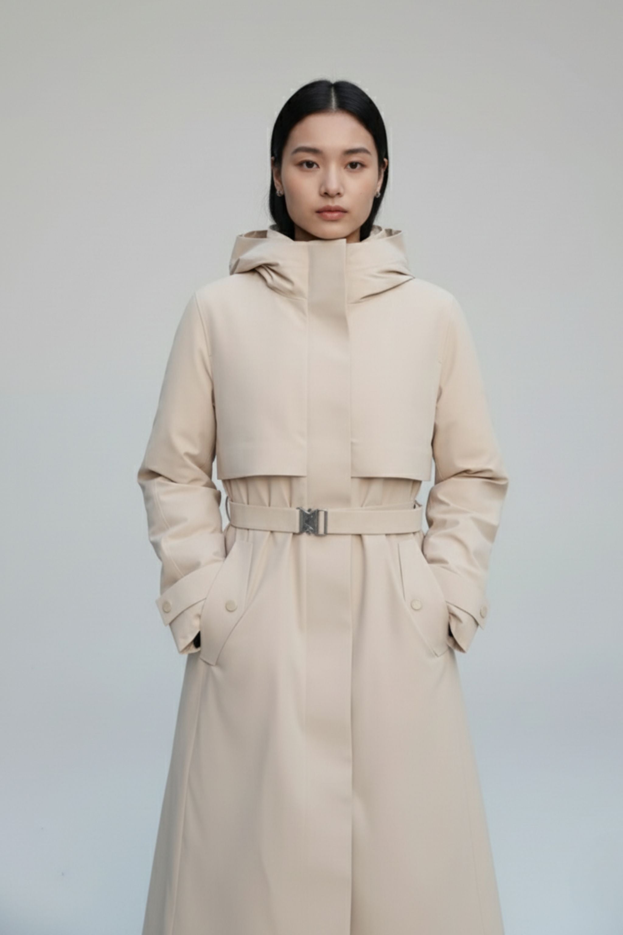 BOSIDENG 2024 Women's Goose Down Mac Jackets