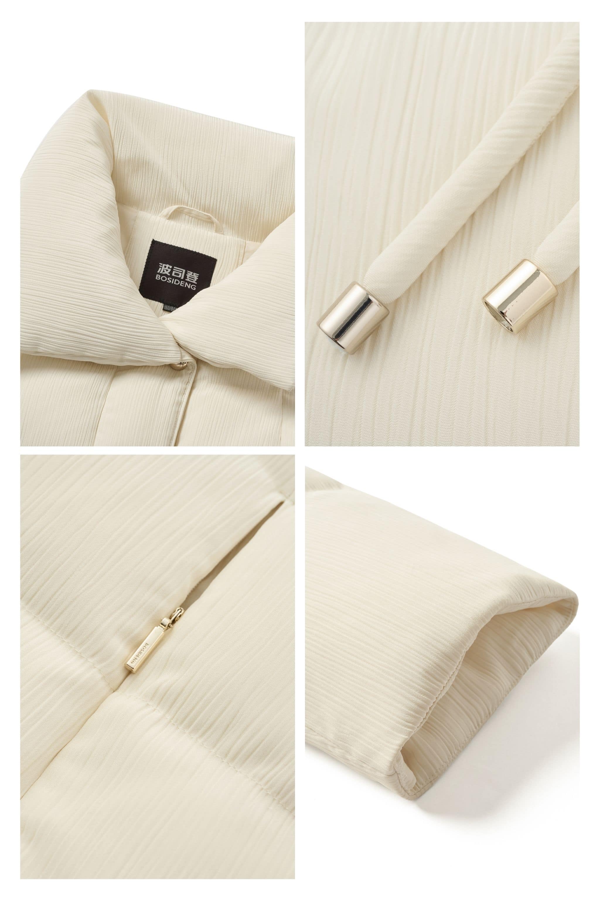 Women's Goose Down Trench Coat 4314 | Refined Luxury | BOSIDENG