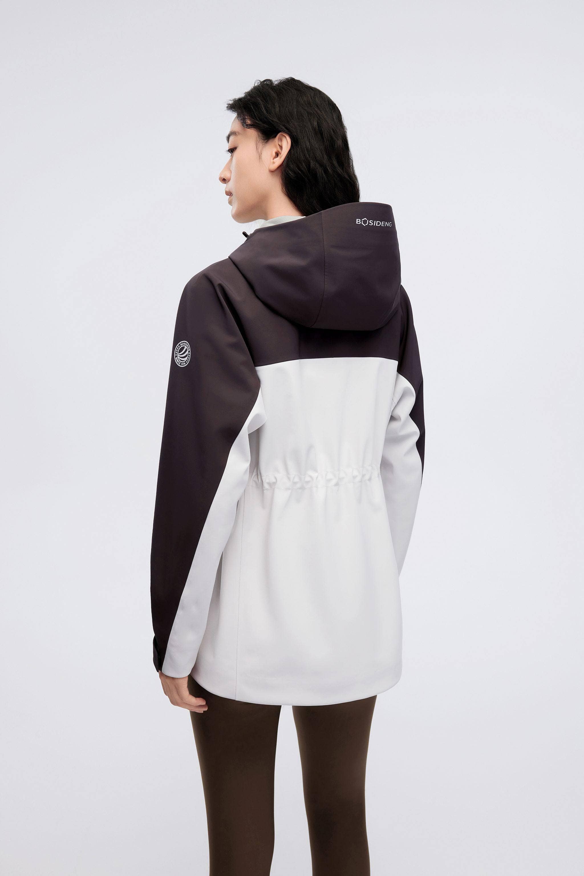 BOSIDENG 2024 Women's Hooded Soft Shell Functional Jacket 2024
