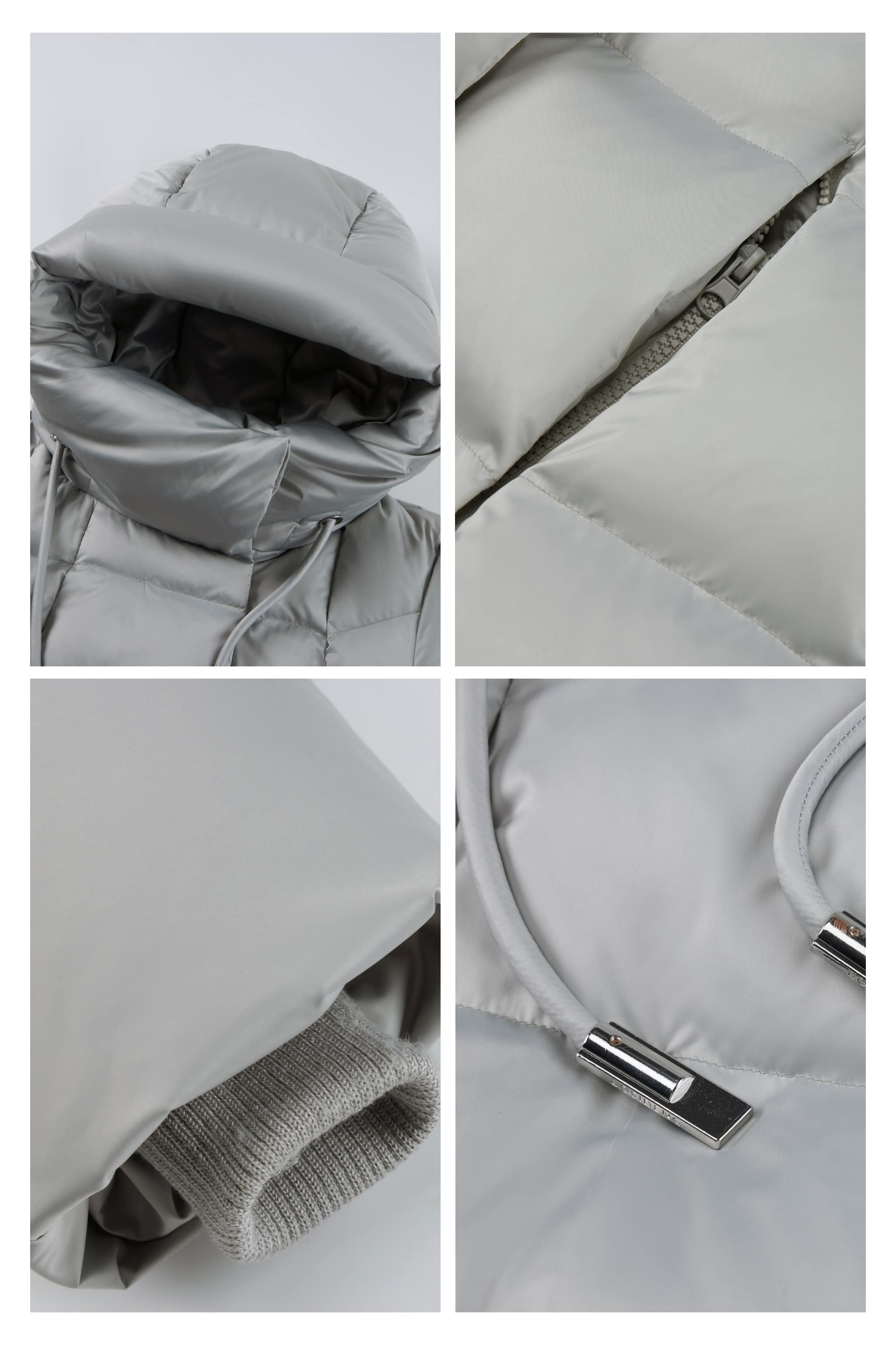 BOSIDENG 2024 Women's Long Length Down Coat 5184 Jackets