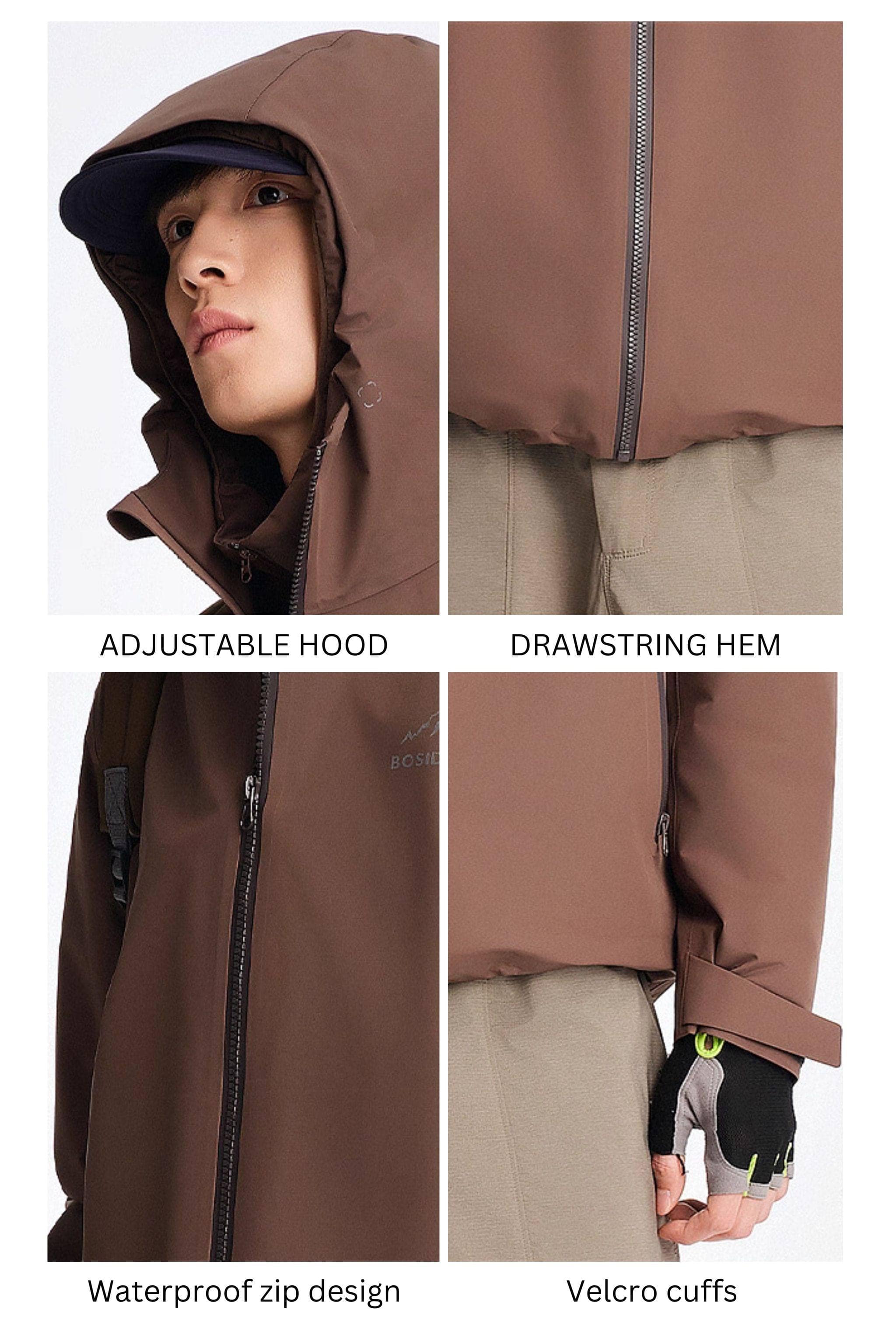 BOSIDENG 2025 All Weather Goose Down Jacket 1330 Jacket