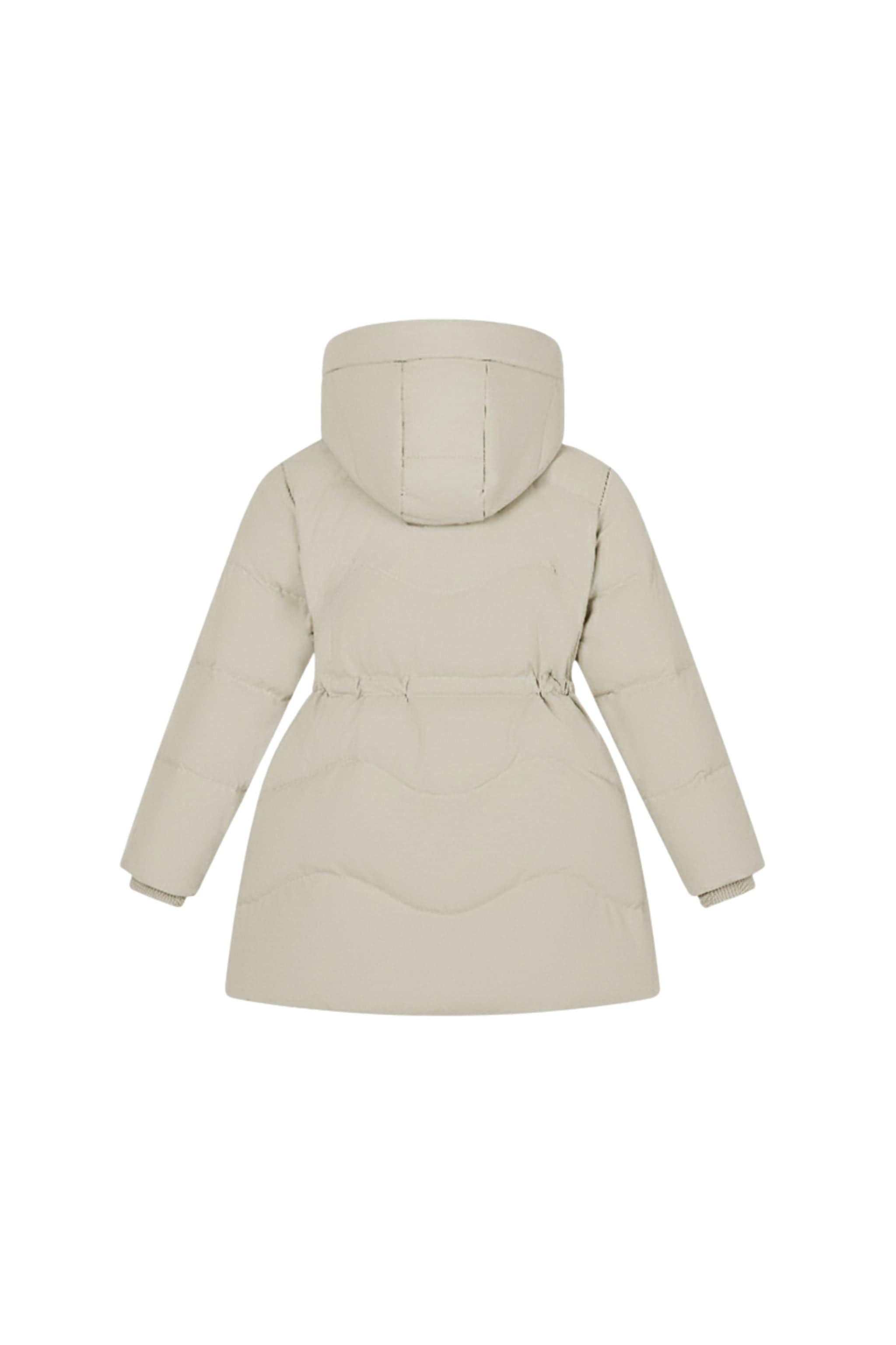 BOSIDENG 2025 Girl's Mid-Length Down Jacket 318 Jacket