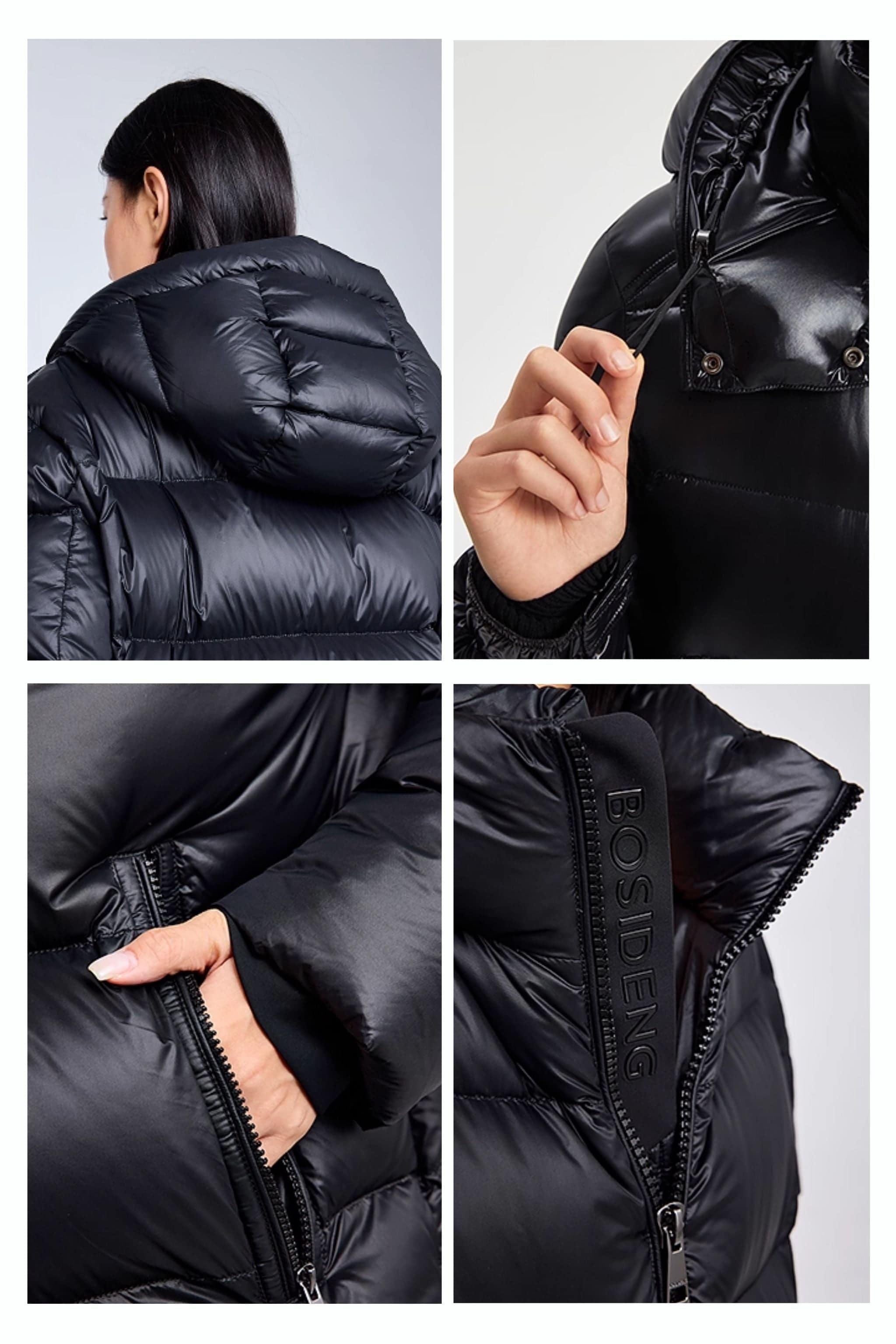 BOSIDENG 2025 Goose Down Puffer With Hood 110 Jacket