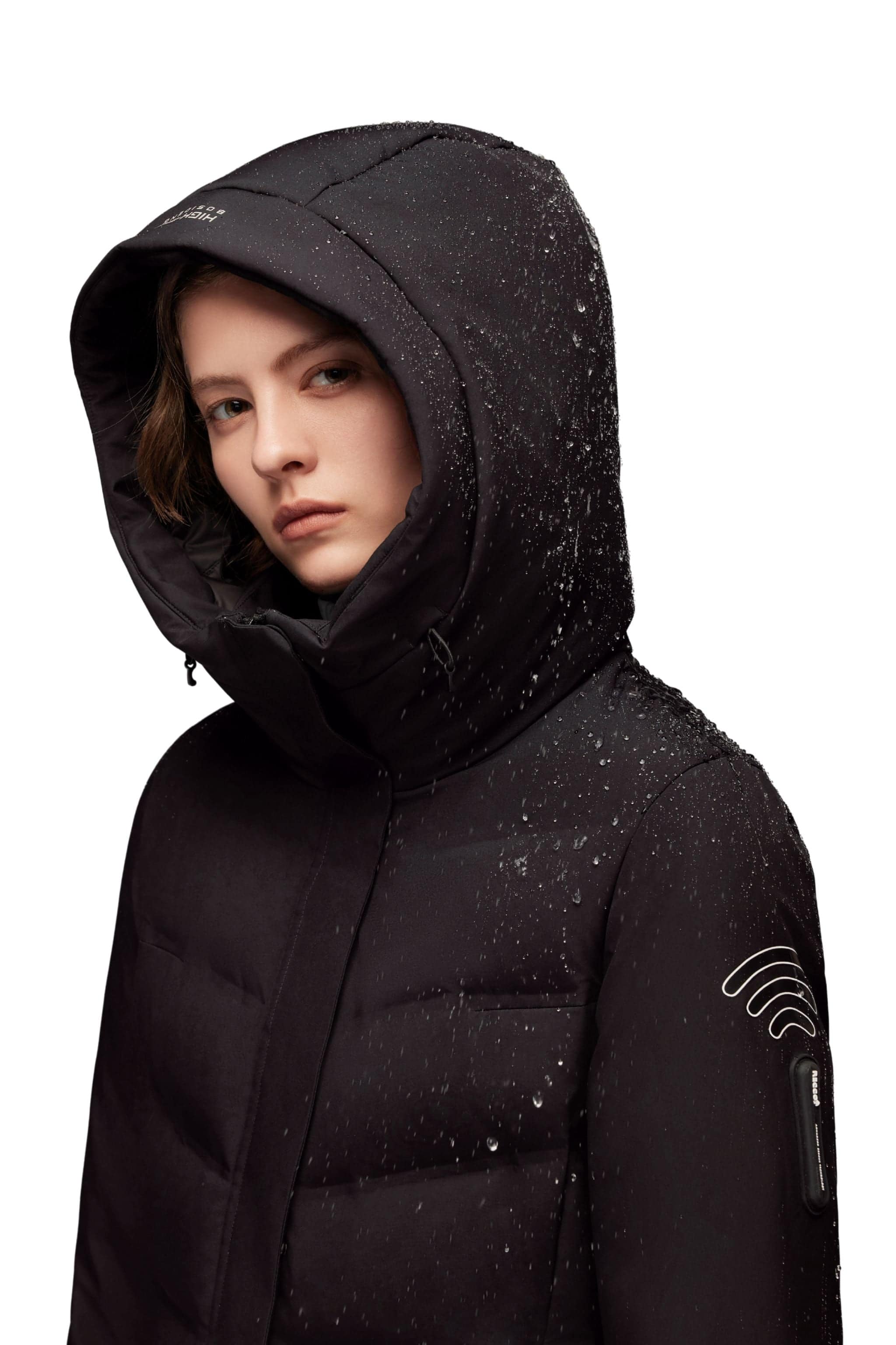 BOSIDENG 2025 GORE-TEX® Women's Full Length Goose Down Jacket 206 Jacket