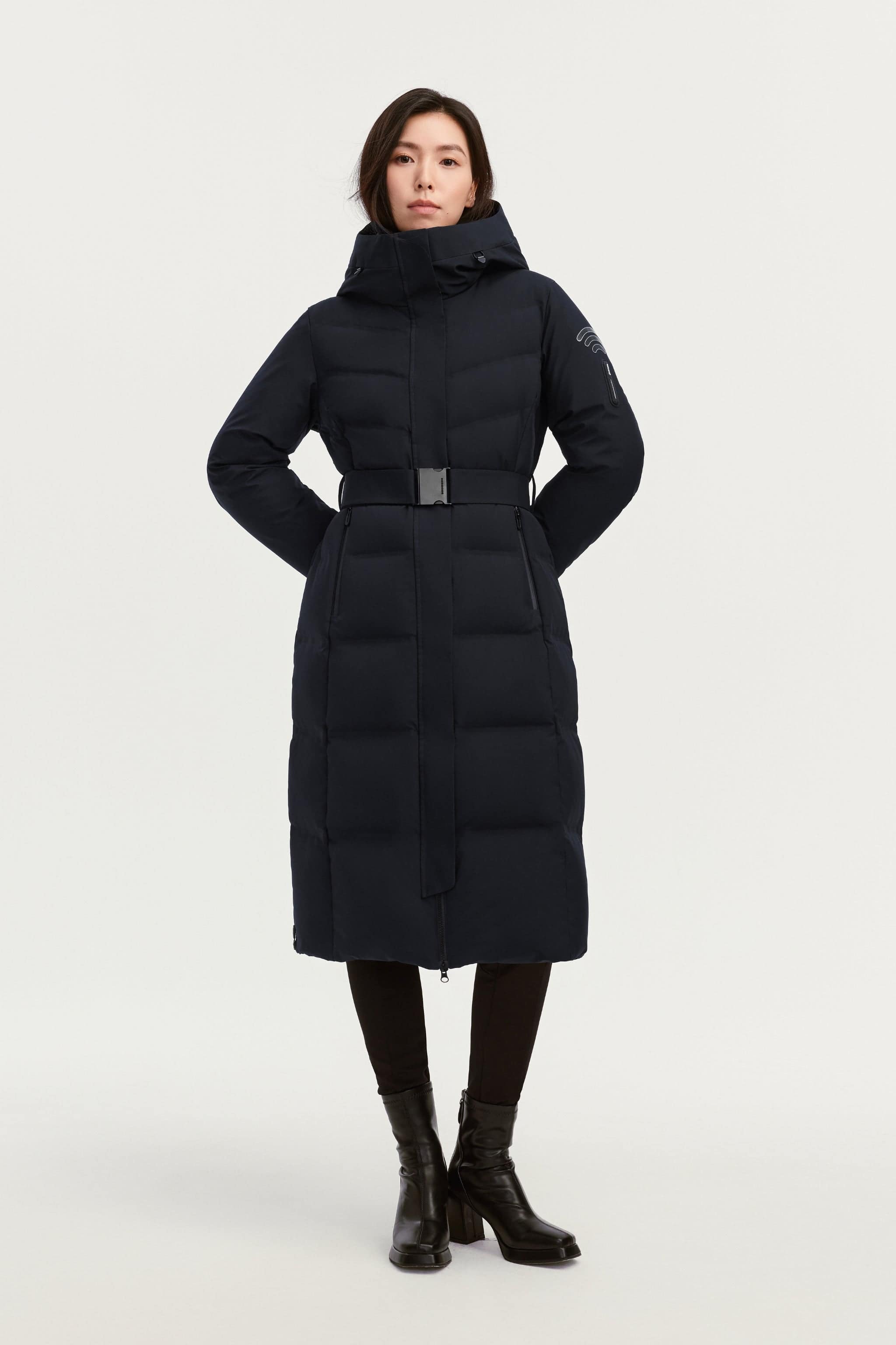 GORE-TEX Women's Full-Length Goose Down Jacket | BOSIDENG