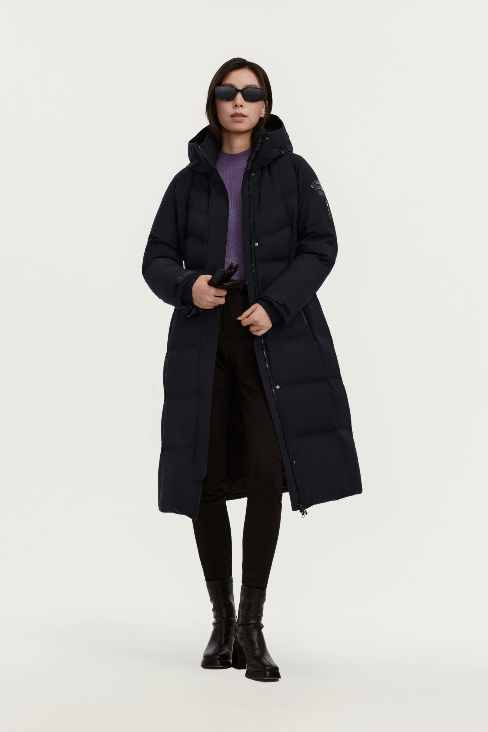 GORE-TEX Women's Full-Length Goose Down Jacket | BOSIDENG