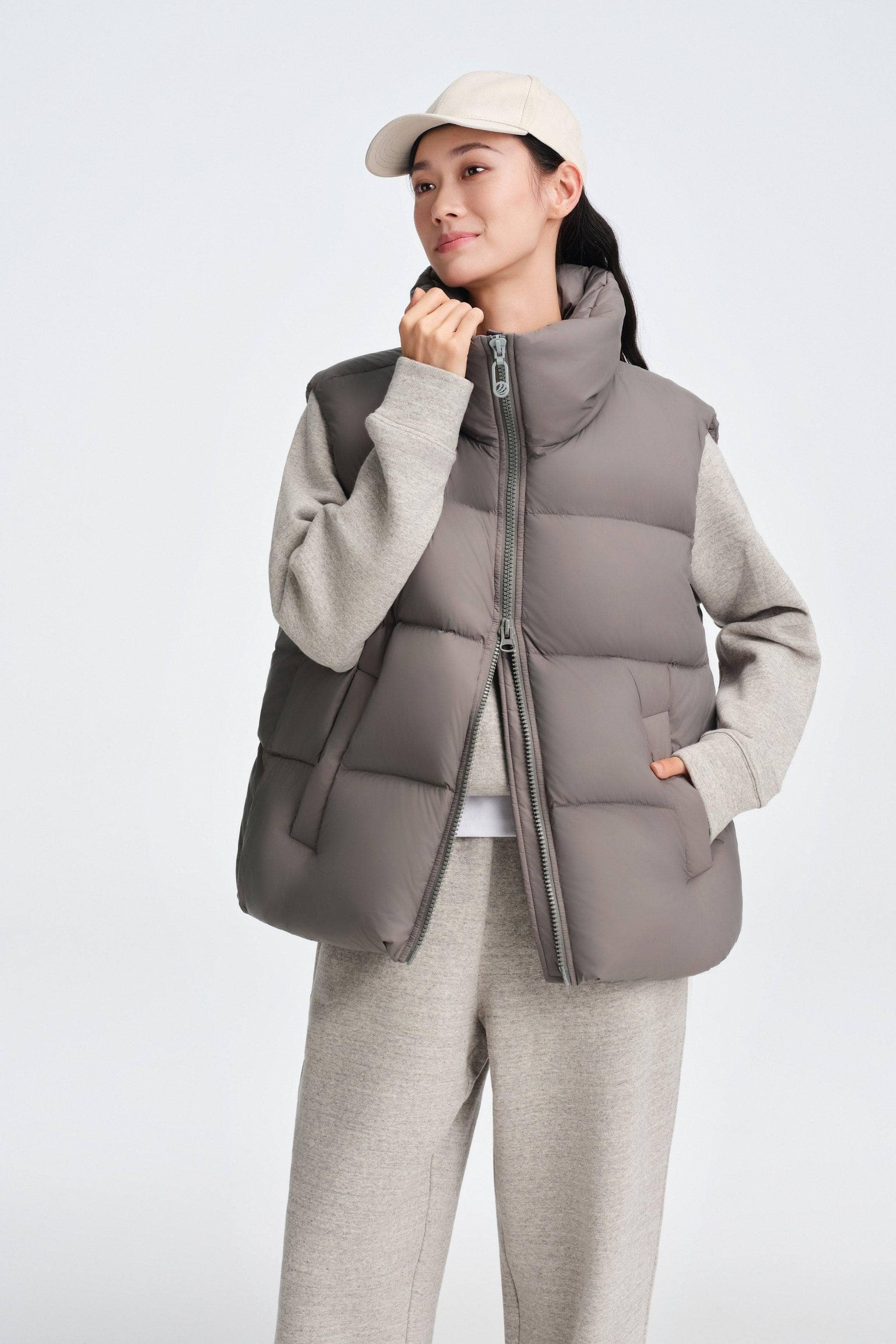 BOSIDENG 2025 Relaxed Fit Gilet Grey / 4