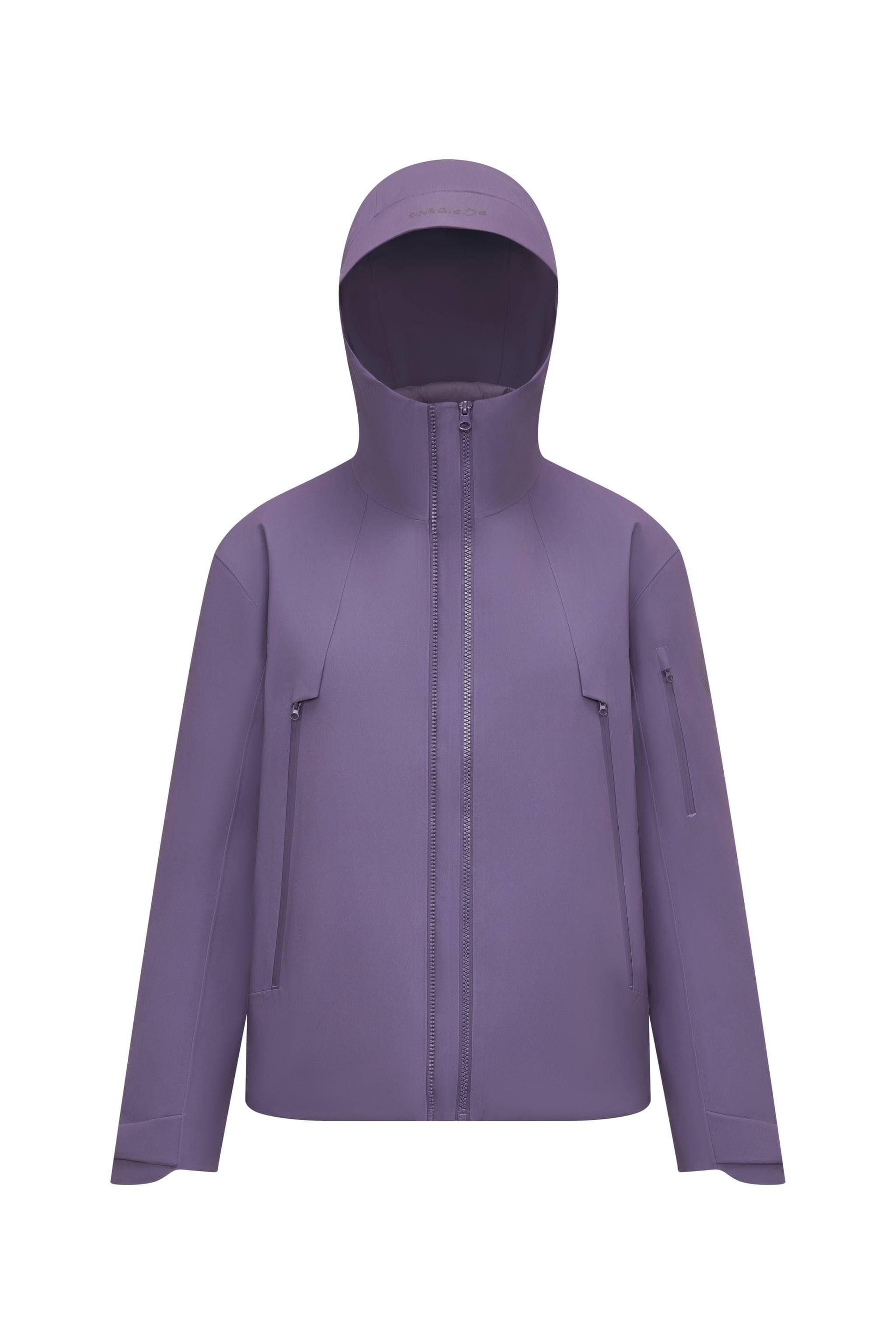 BOSIDENG 2025 All Weather Goose Down Jacket 1330 Grey Purple / XXXS