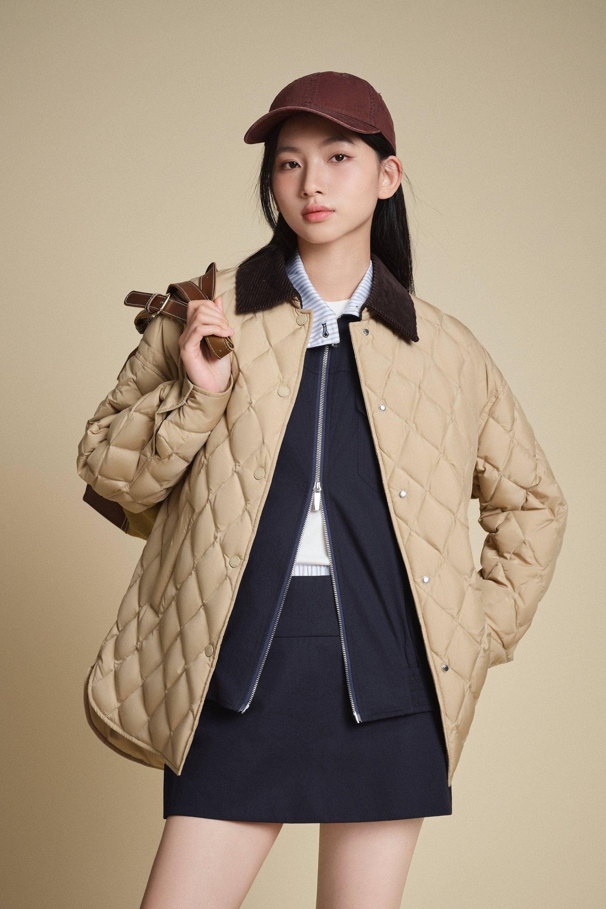 Women's Quilted Barn Down Jacket
