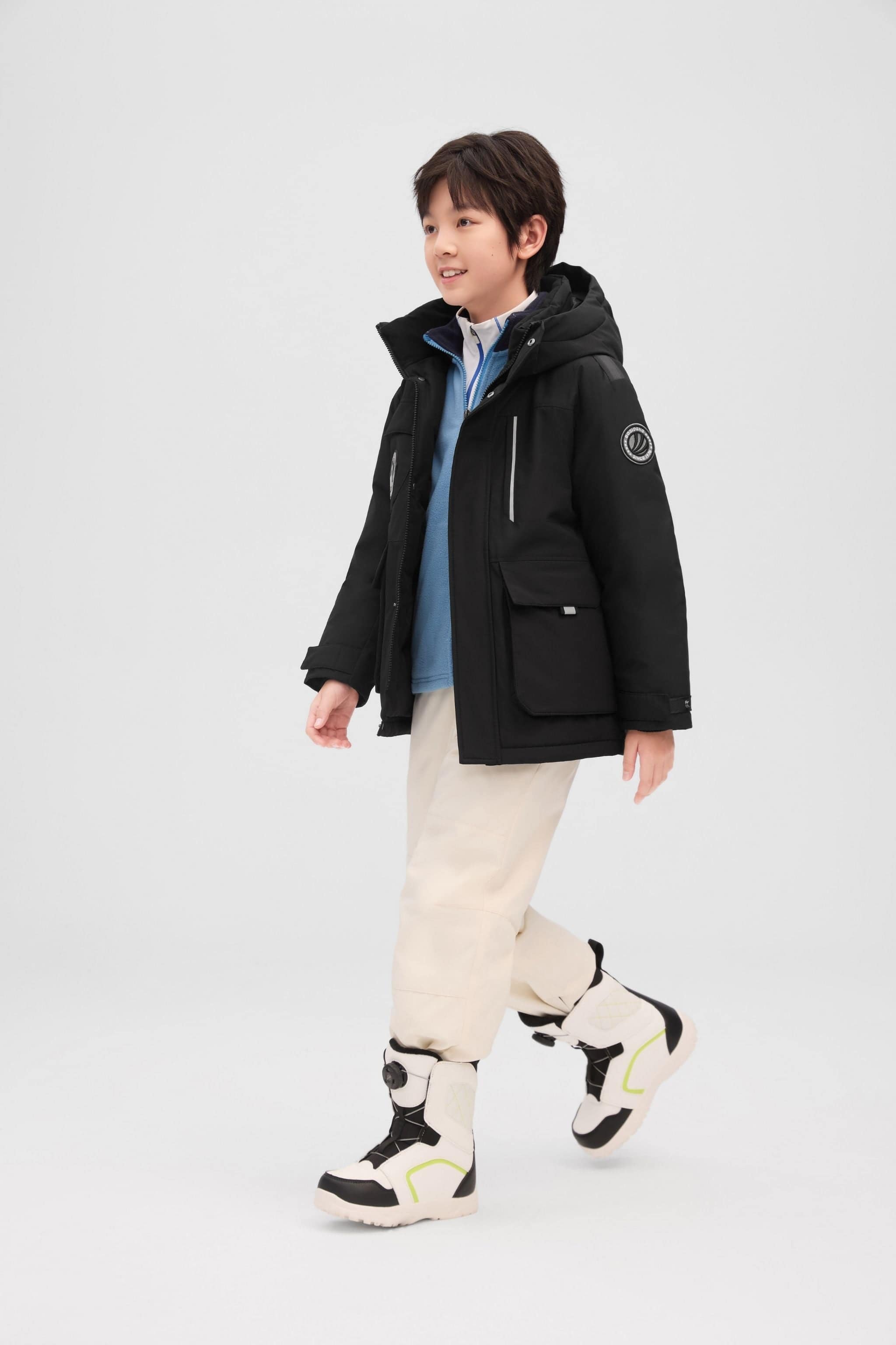 BOSIDENG 2025 Kid's Classic Extreme Short Down Jacket 317 Jacket