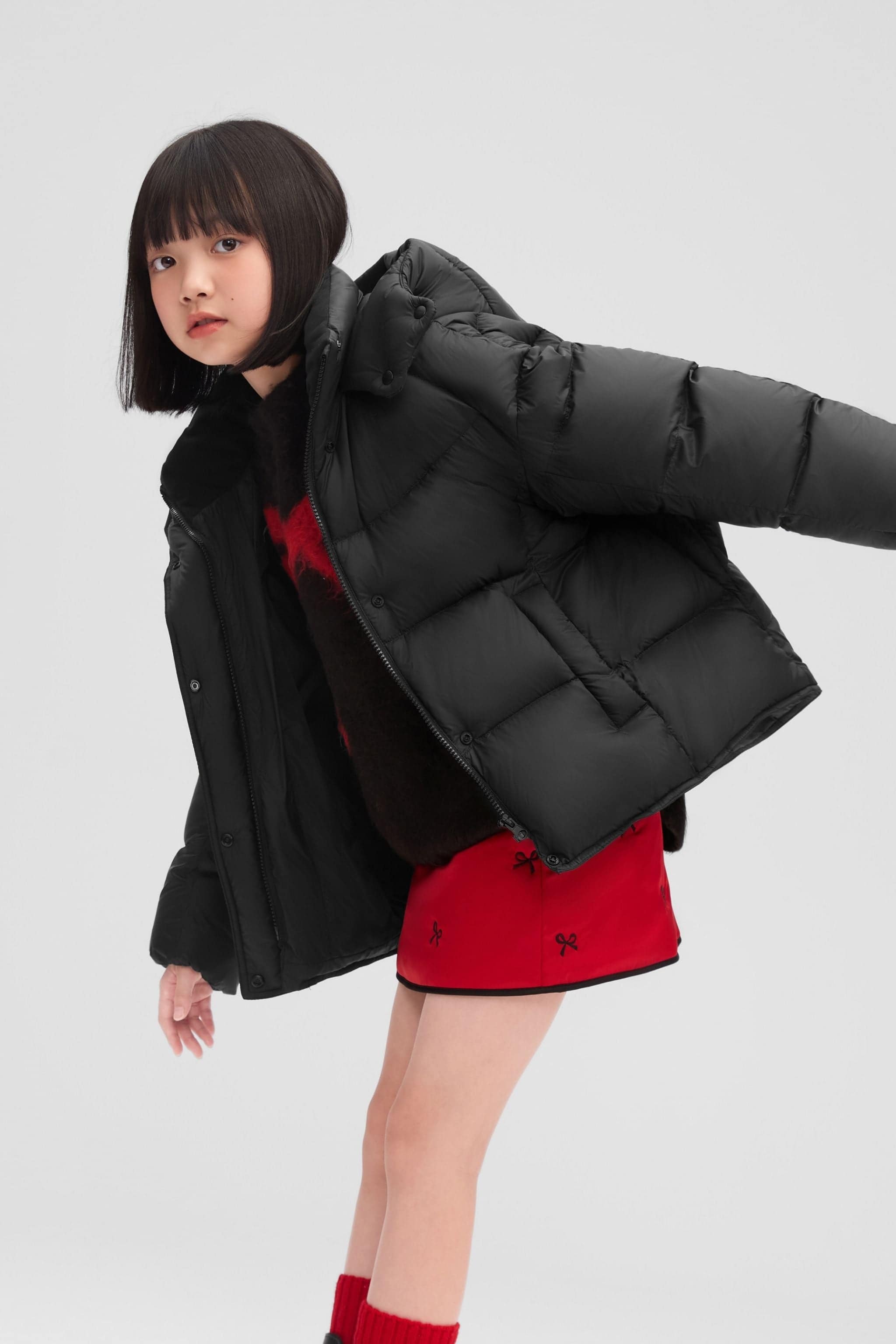 BOSIDENG 2025 Kid's Short Down Puffer 102 Jacket