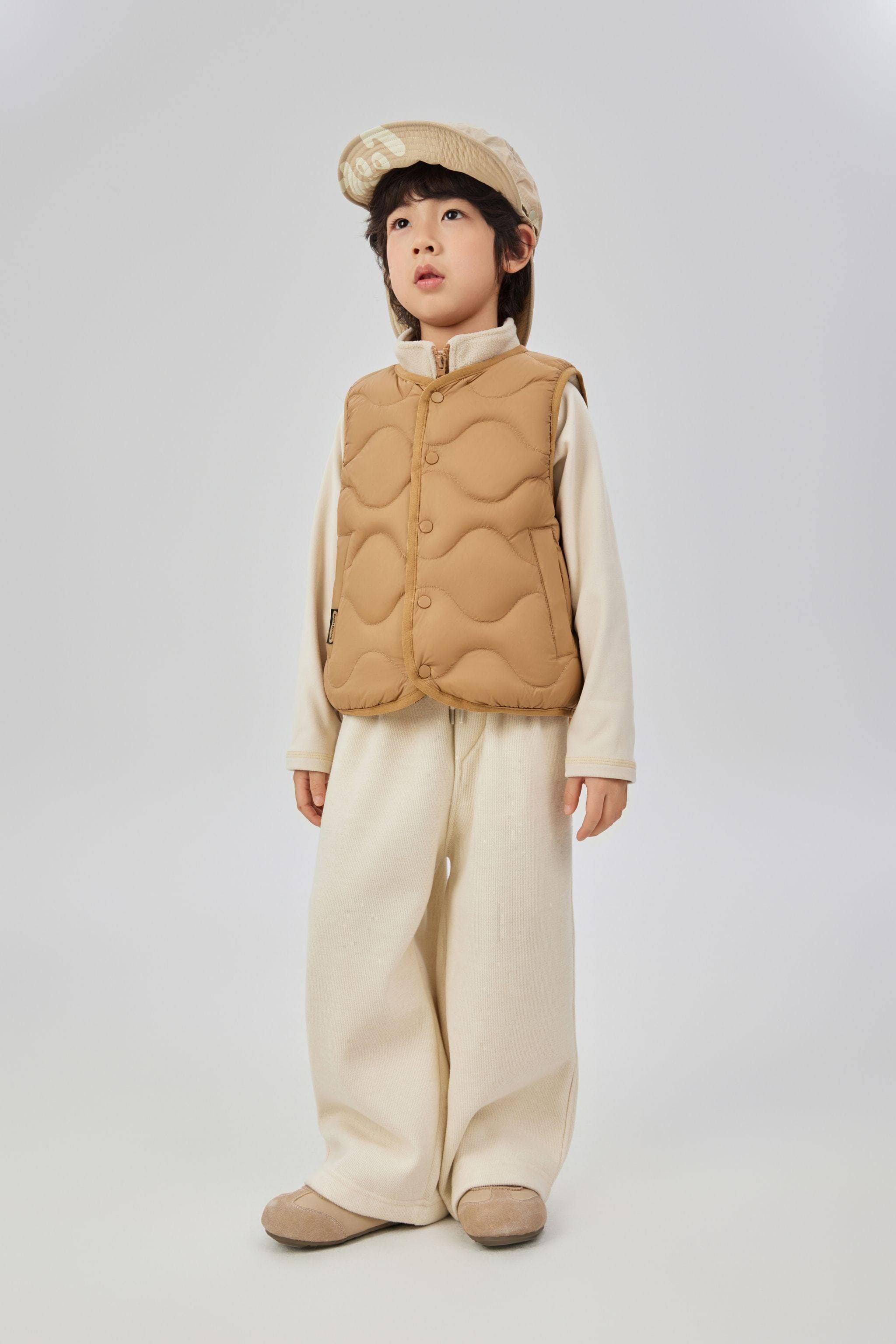 BOSIDENG 2025 Kid's Versatile Layering Down Gilet gilet