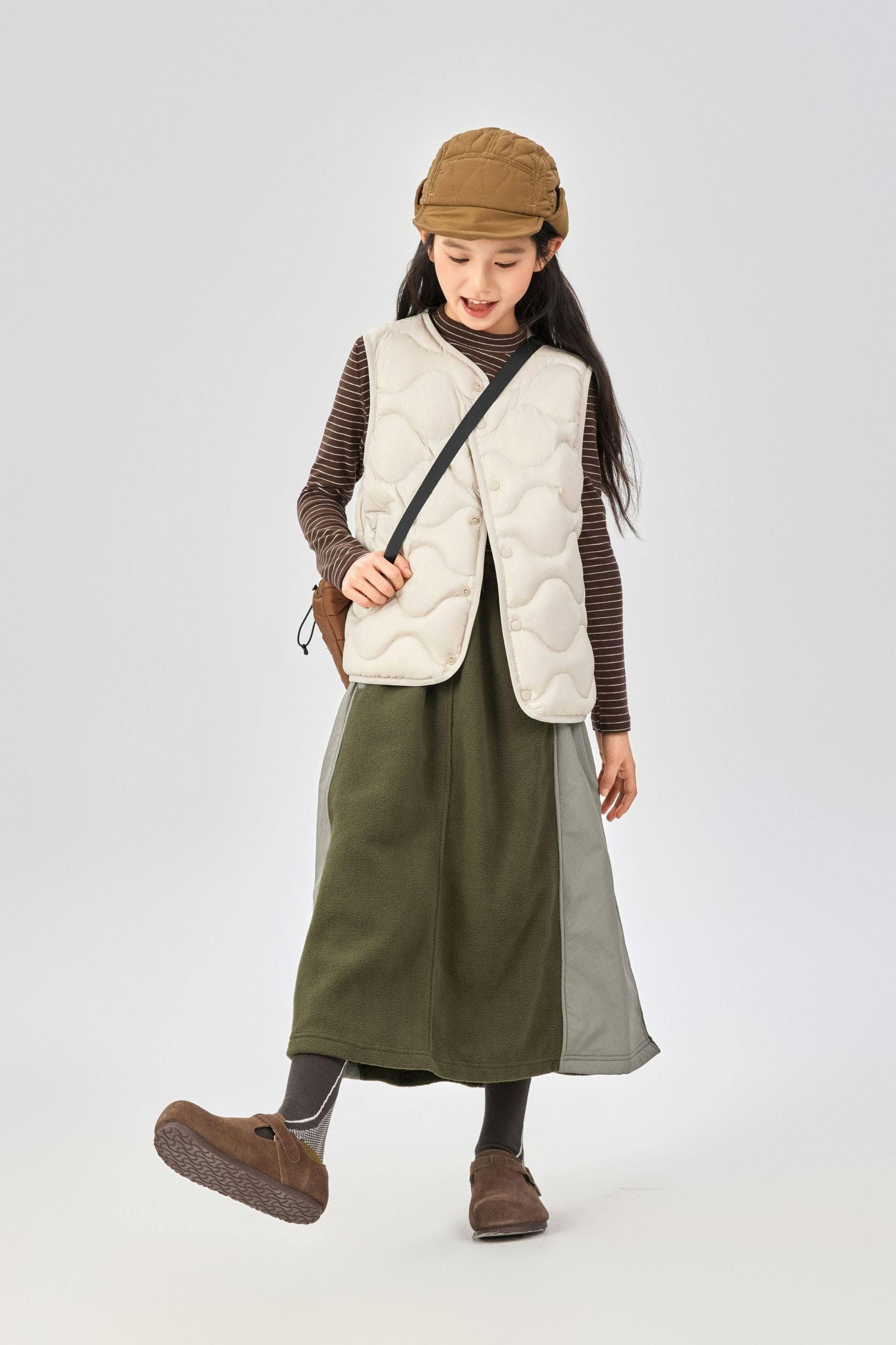 BOSIDENG 2025 Kid's Versatile Layering Down Gilet gilet