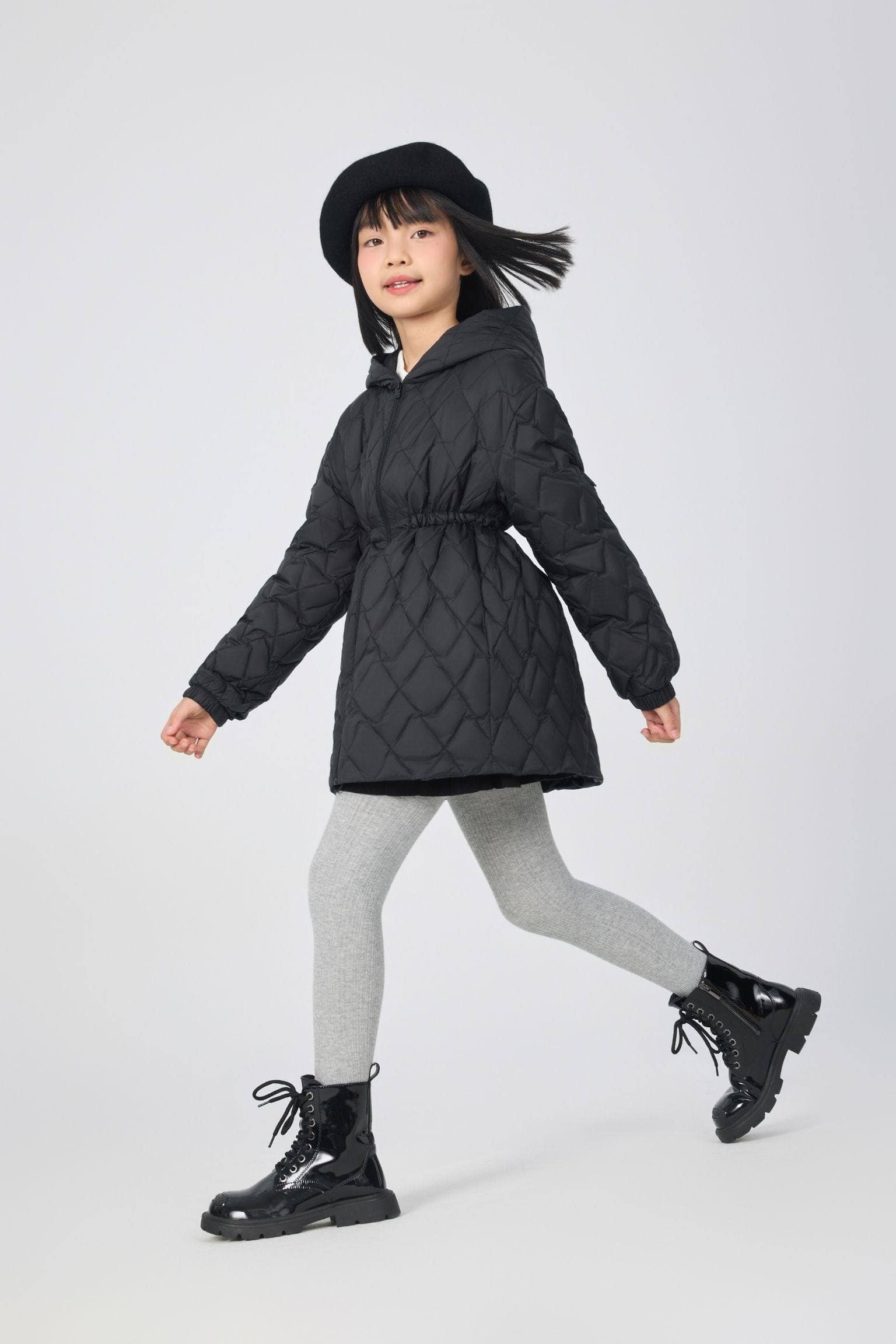BOSIDENG 2025 Kids' Versatile Layering Down Jacket With Hood 5044