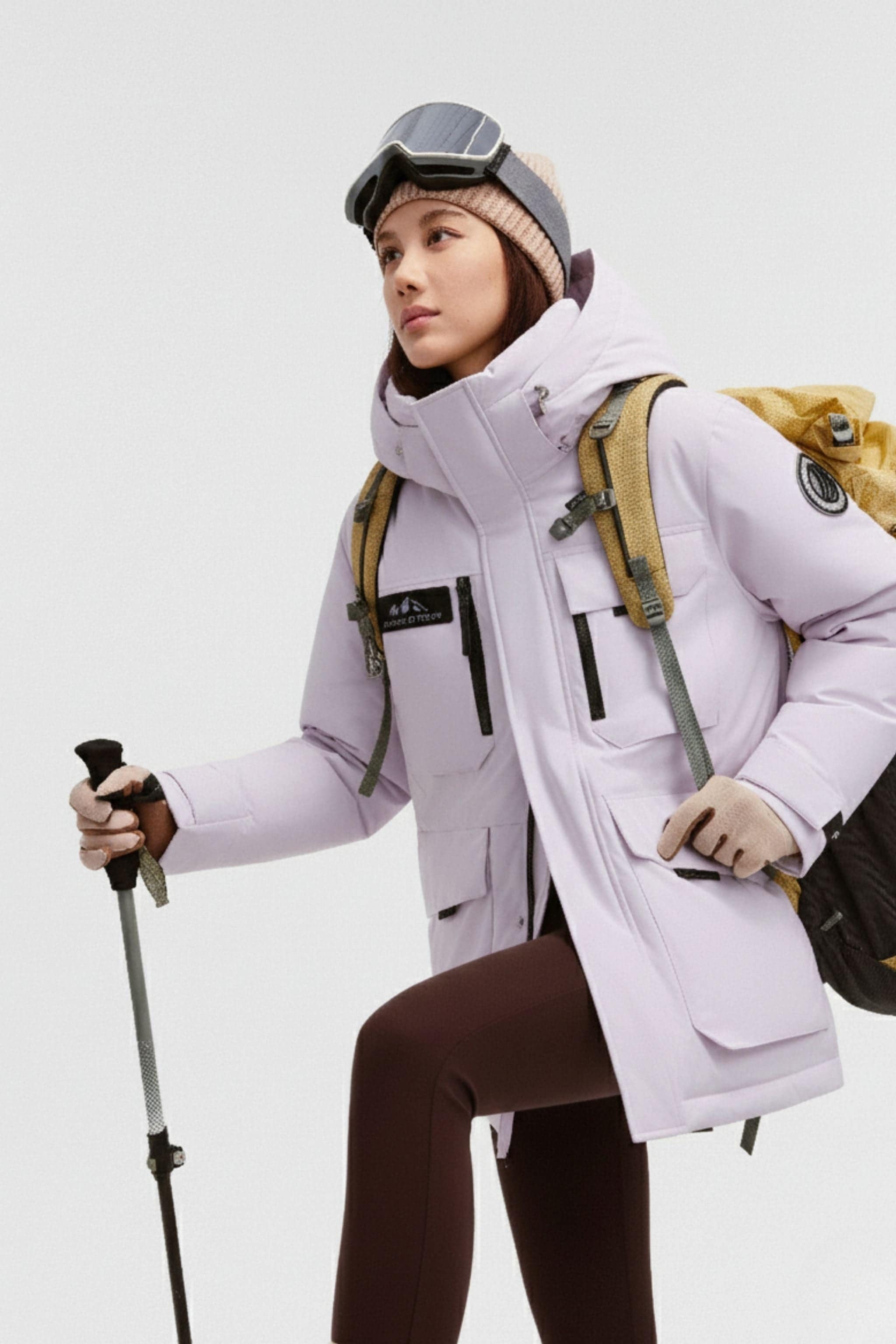 BOSIDENG 2025 Classic Extreme Goose Down Jacket 2317 Jacket Mauve / XXXS