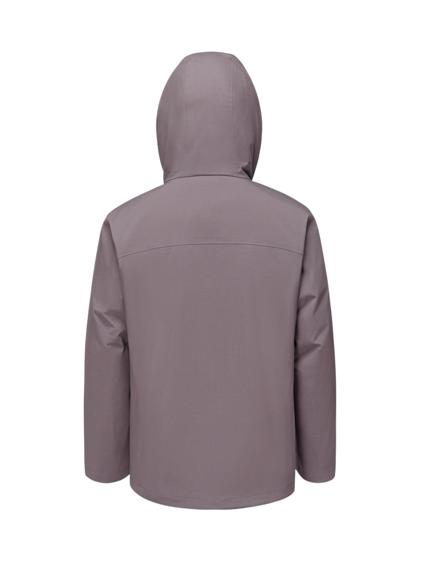 Men's Hooded 3 in 1 Goose Down Jacket 215 — versatile three-in-one jacket transitions seamlessly from city commutes — view 4; water-resistant, windproof