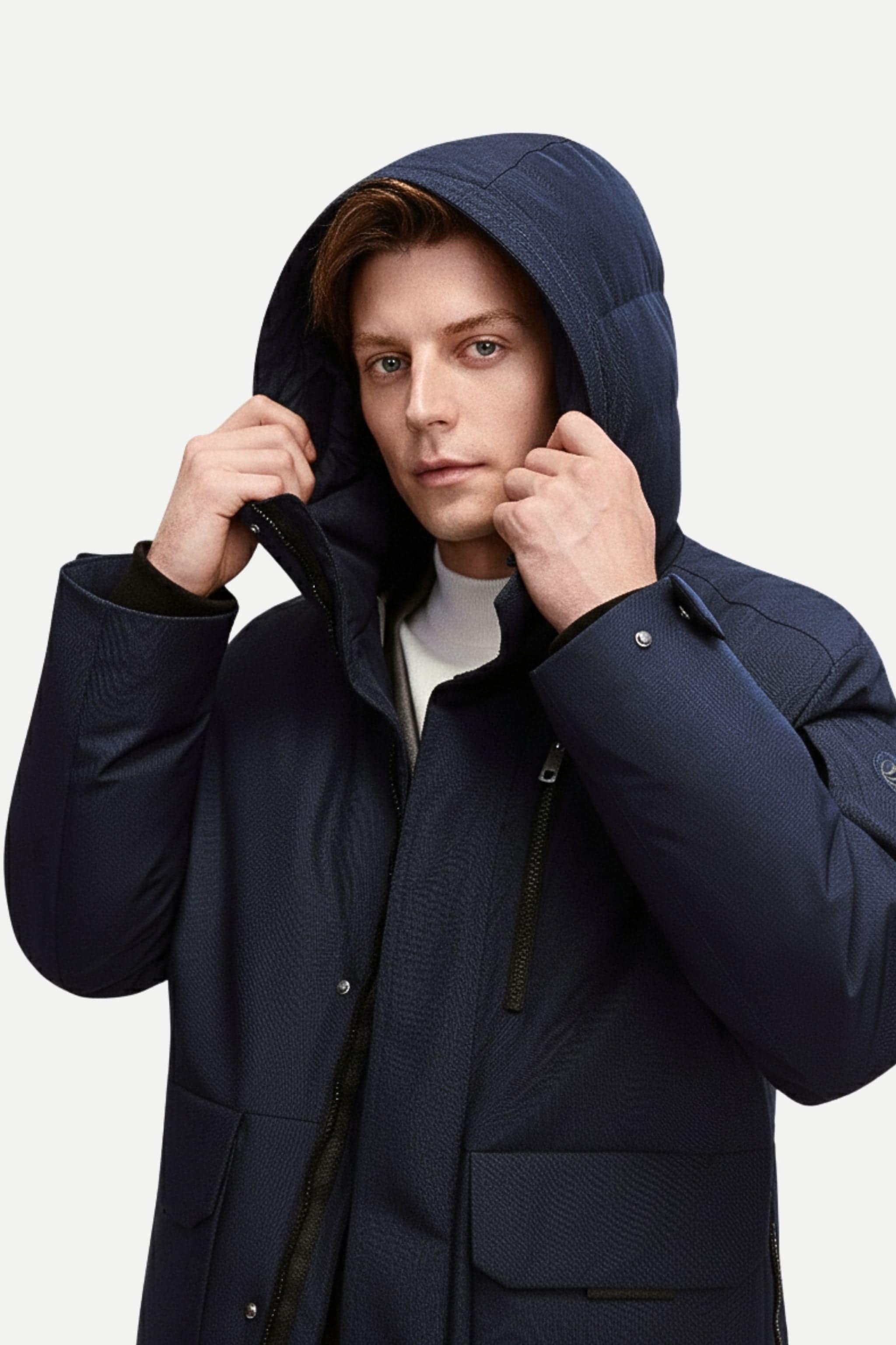 BOSIDENG 2025 Urban Extreme Men's Mid-Length Goose Down Jacket 213 Jacket