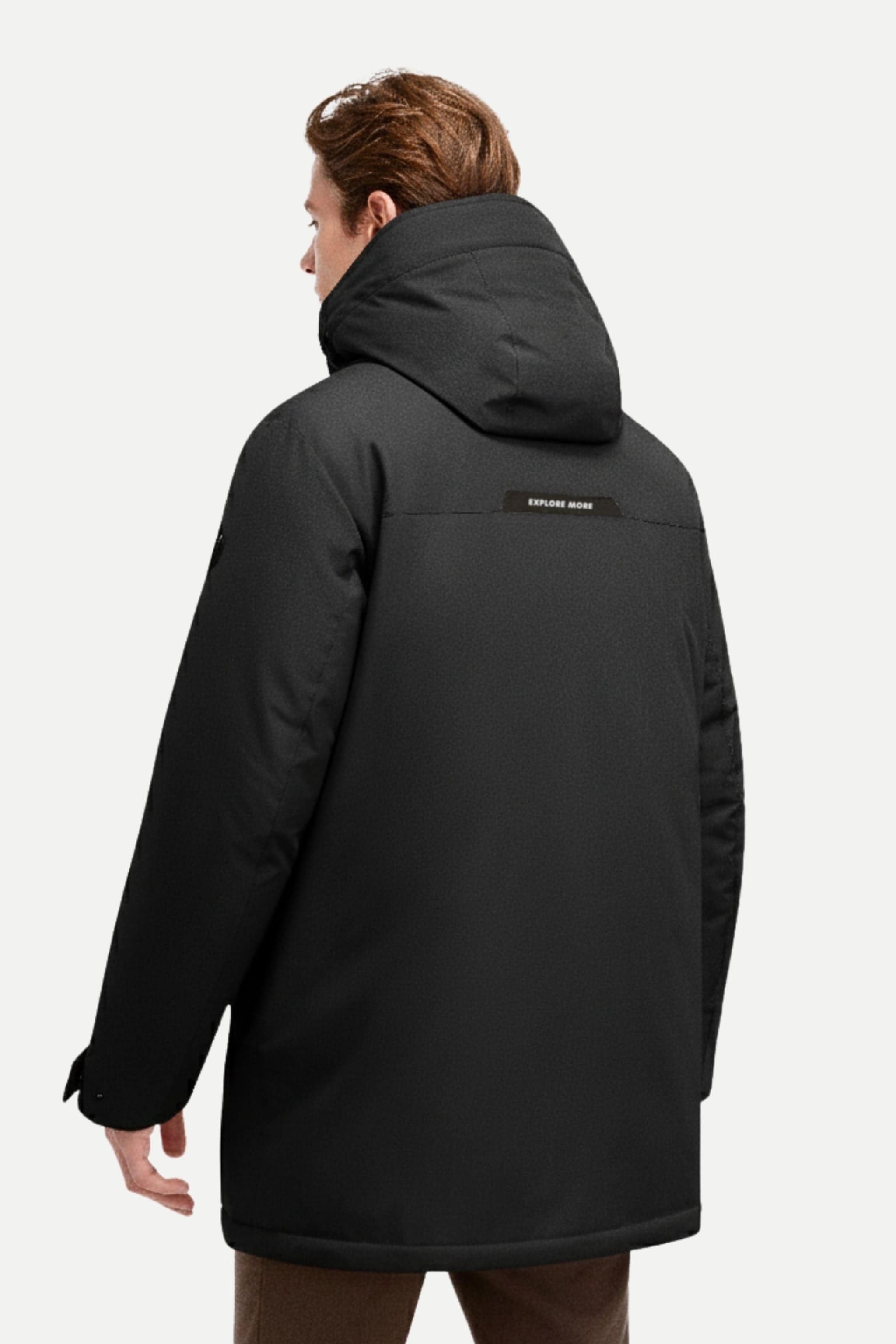 BOSIDENG 2025 Urban Extreme Men's Mid-Length Goose Down Jacket 213 Jacket