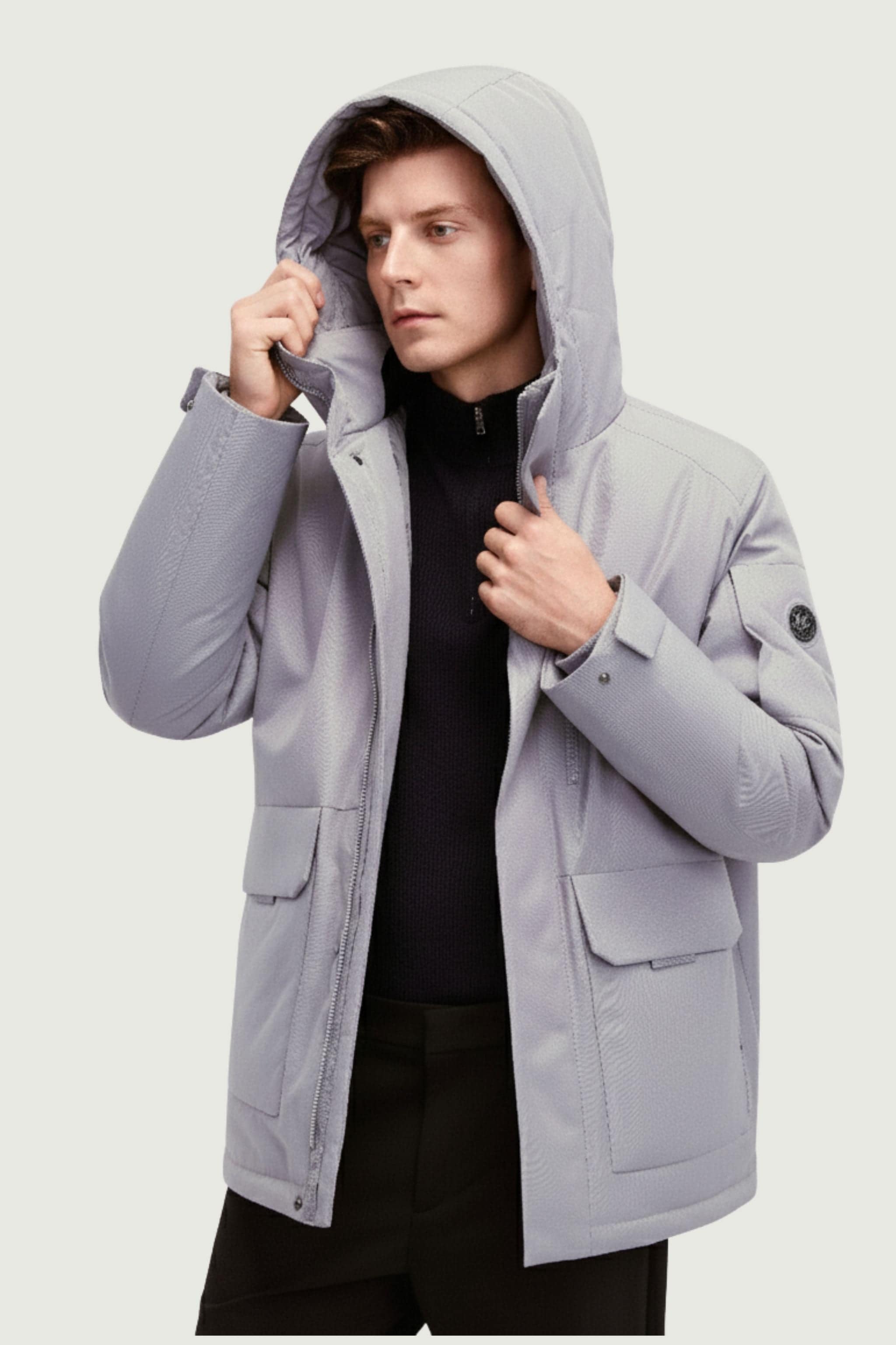 BOSIDENG 2025 Urban Extreme Men's Short Goose Down Jacket 211 Jacket