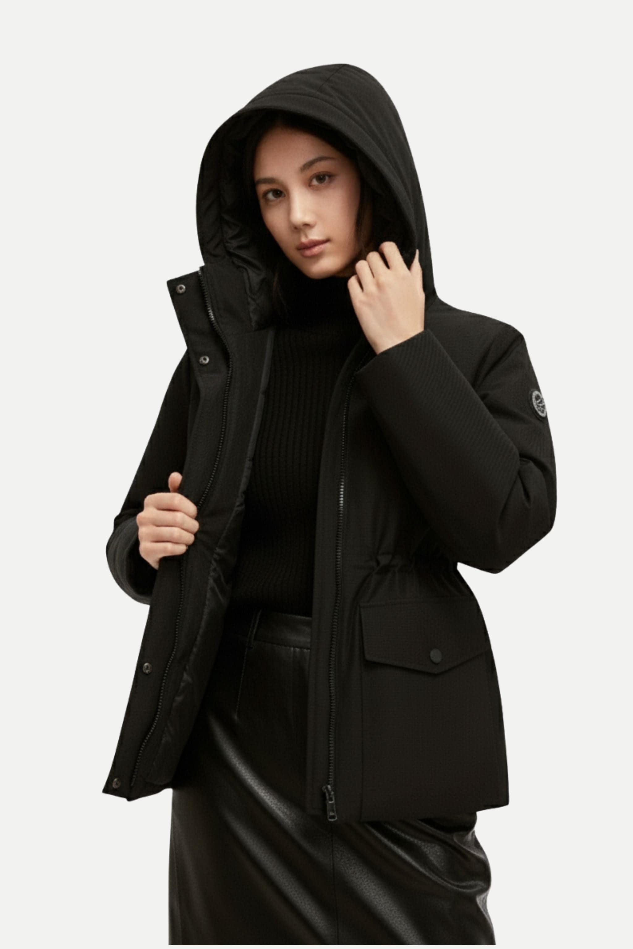 BOSIDENG 2025 Urban Extreme Women's Short Tailored Goose Down Jacket 214 Jacket