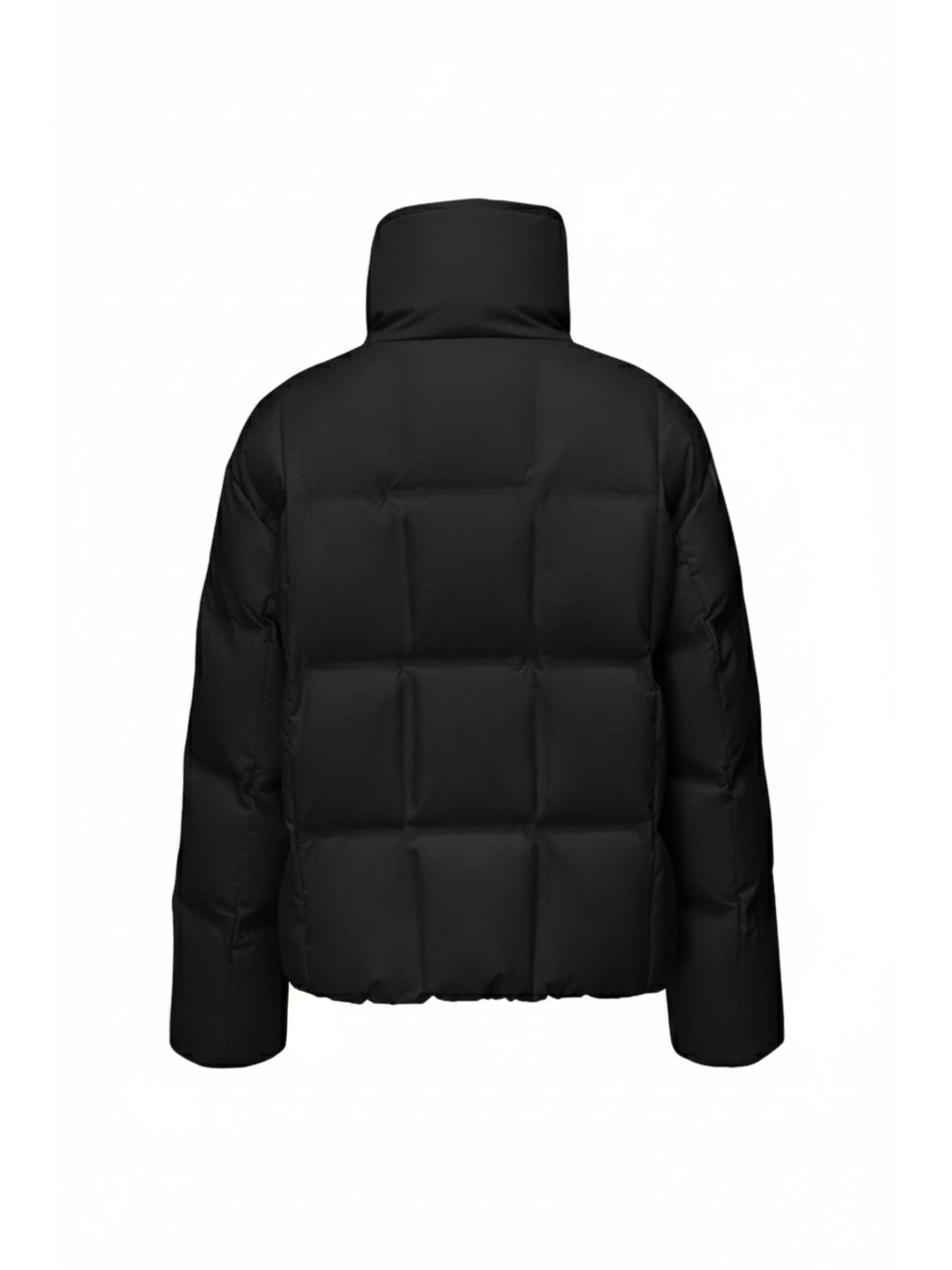 Women's Business Classic Goose Down Jacket With Lapel 112 — Crafted from refined Chinese jacquard fabric — view 23