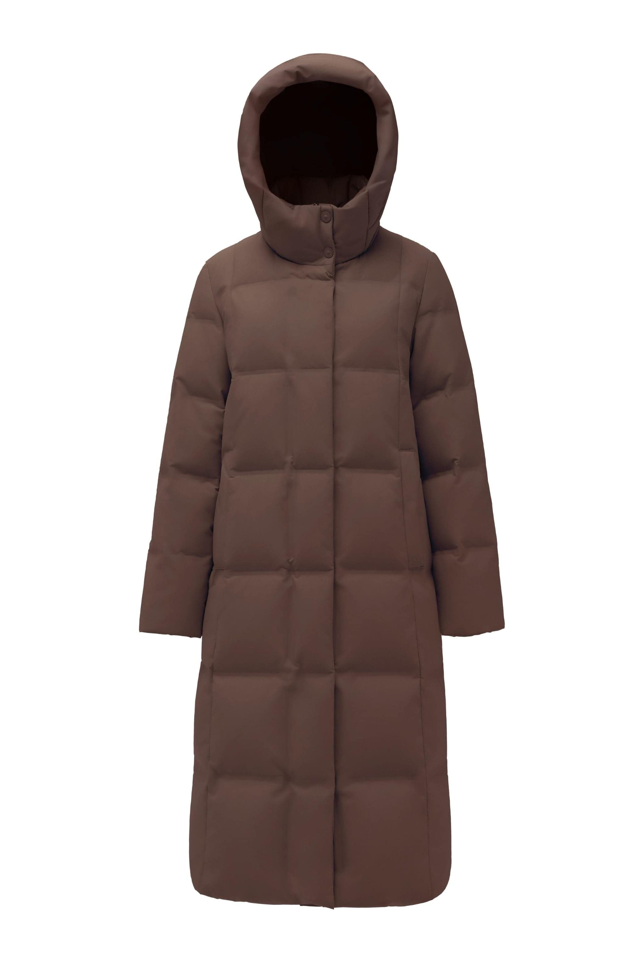 BOSIDENG 2025 Women's Business Classic Long Quilted Goose Down Jacket 174 Jacket