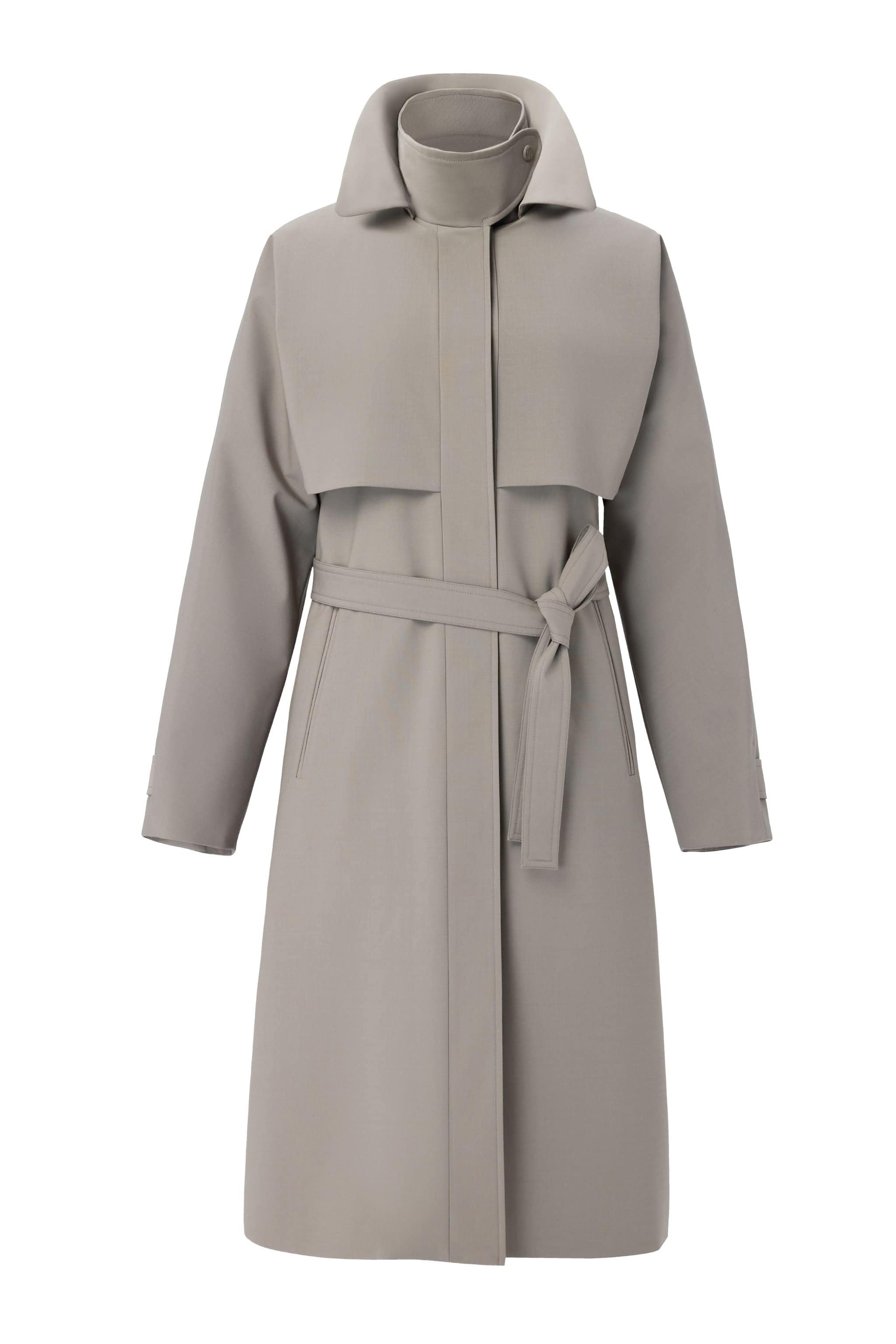 Women's Full-Length Goose Down Trench Coat | BOSIDENG