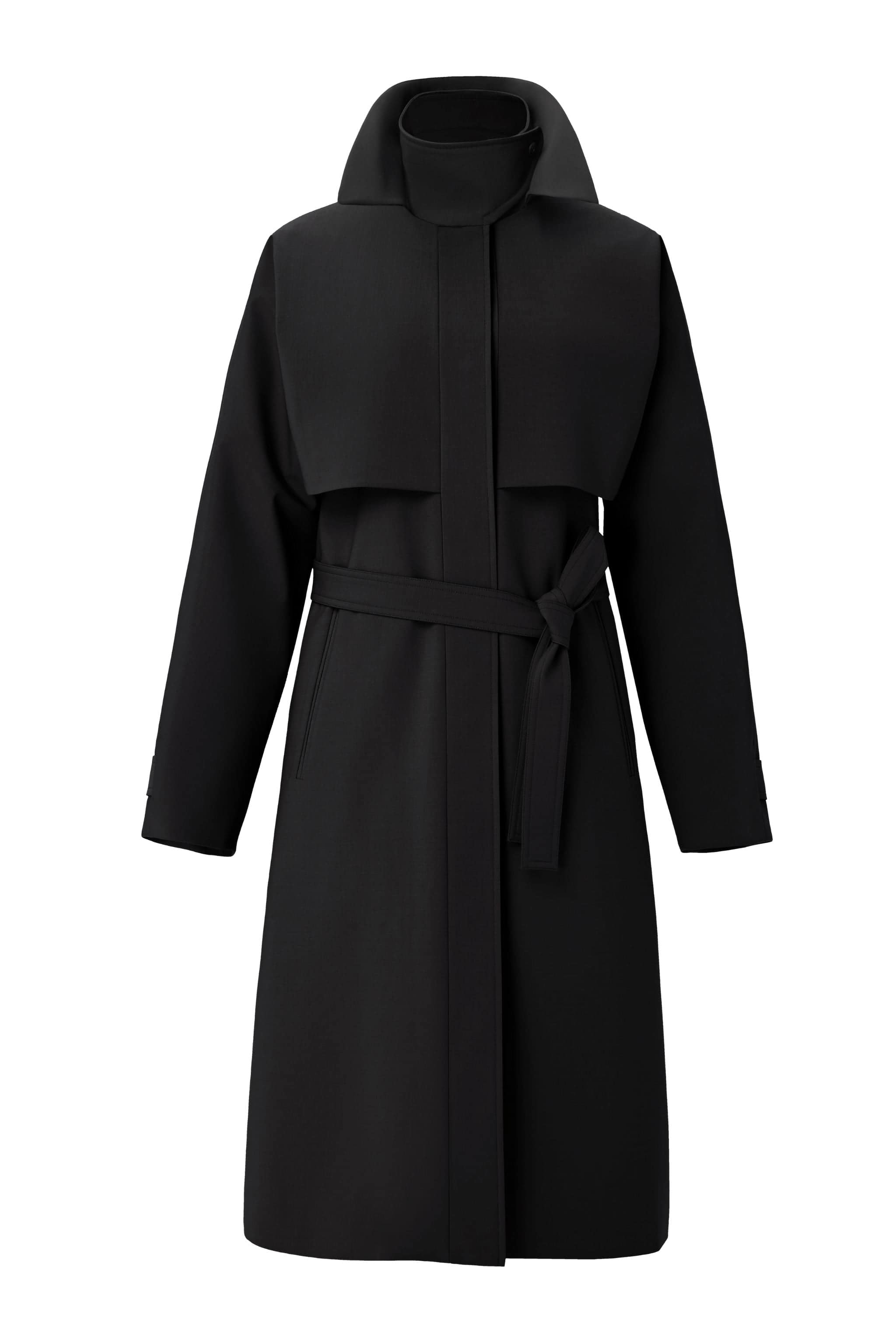 Women's Full-Length Goose Down Trench Coat | BOSIDENG