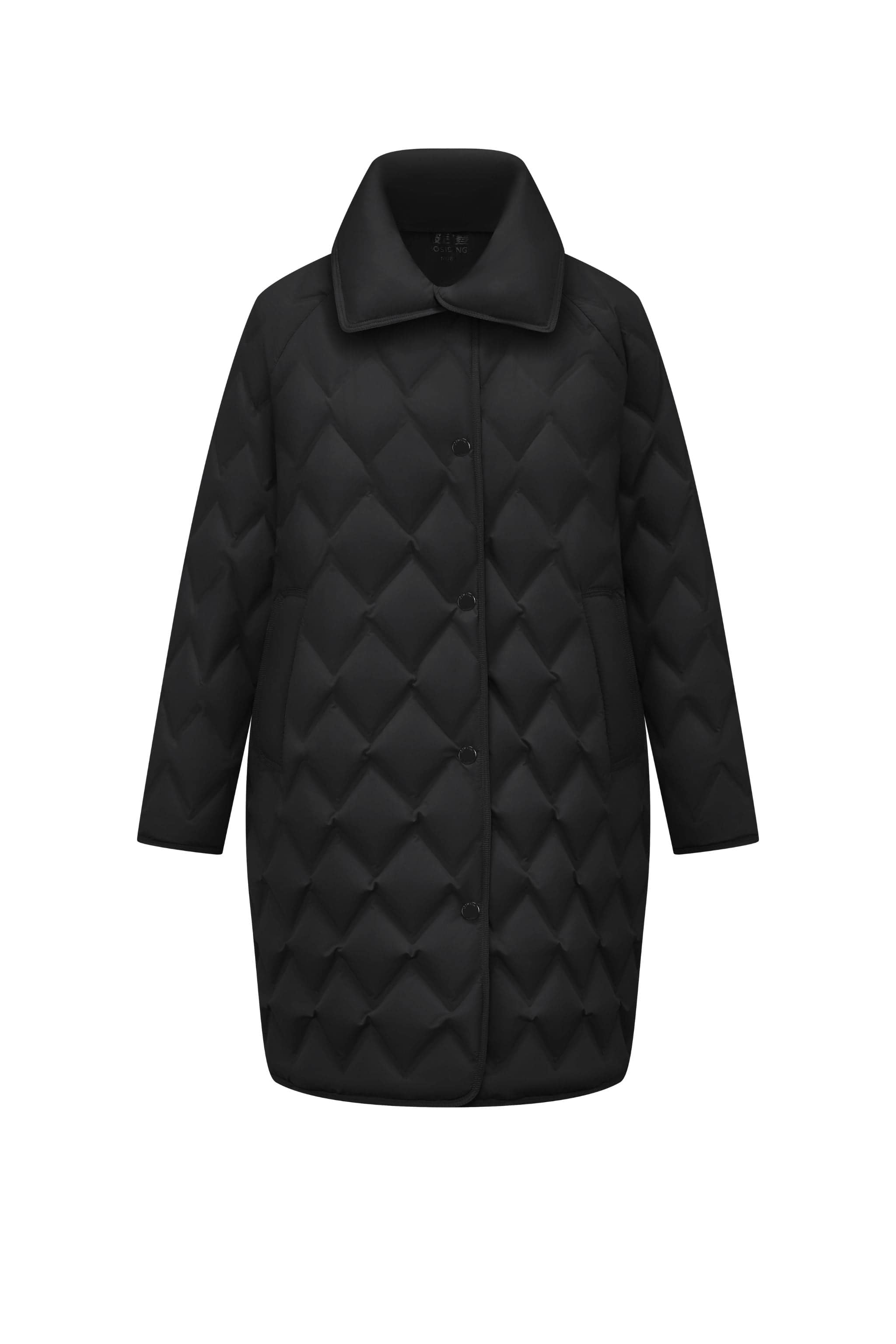 BOSIDENG 2025 Women's Mid Length Goose Down Business Jacket