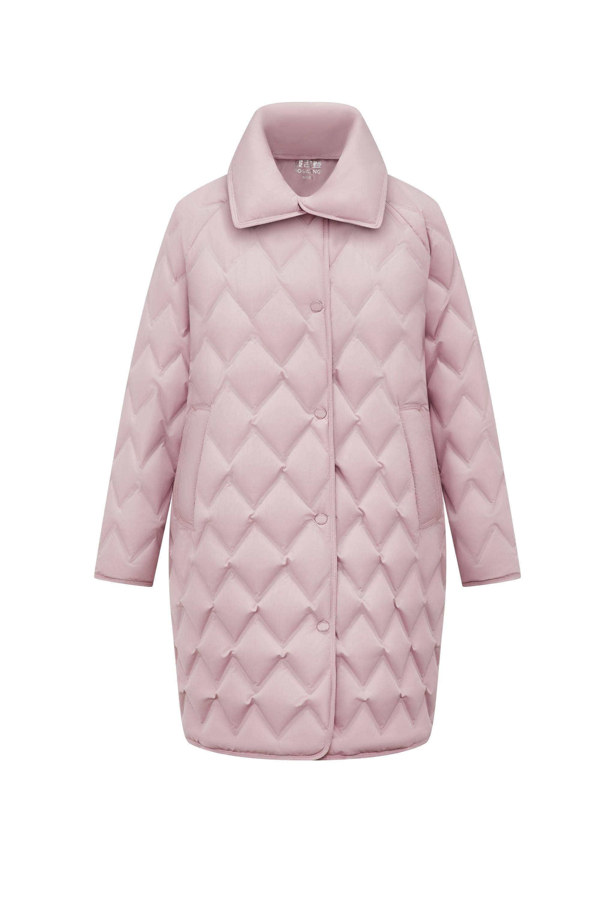 BOSIDENG 2025 Women's Mid Length Goose Down Business Jacket
