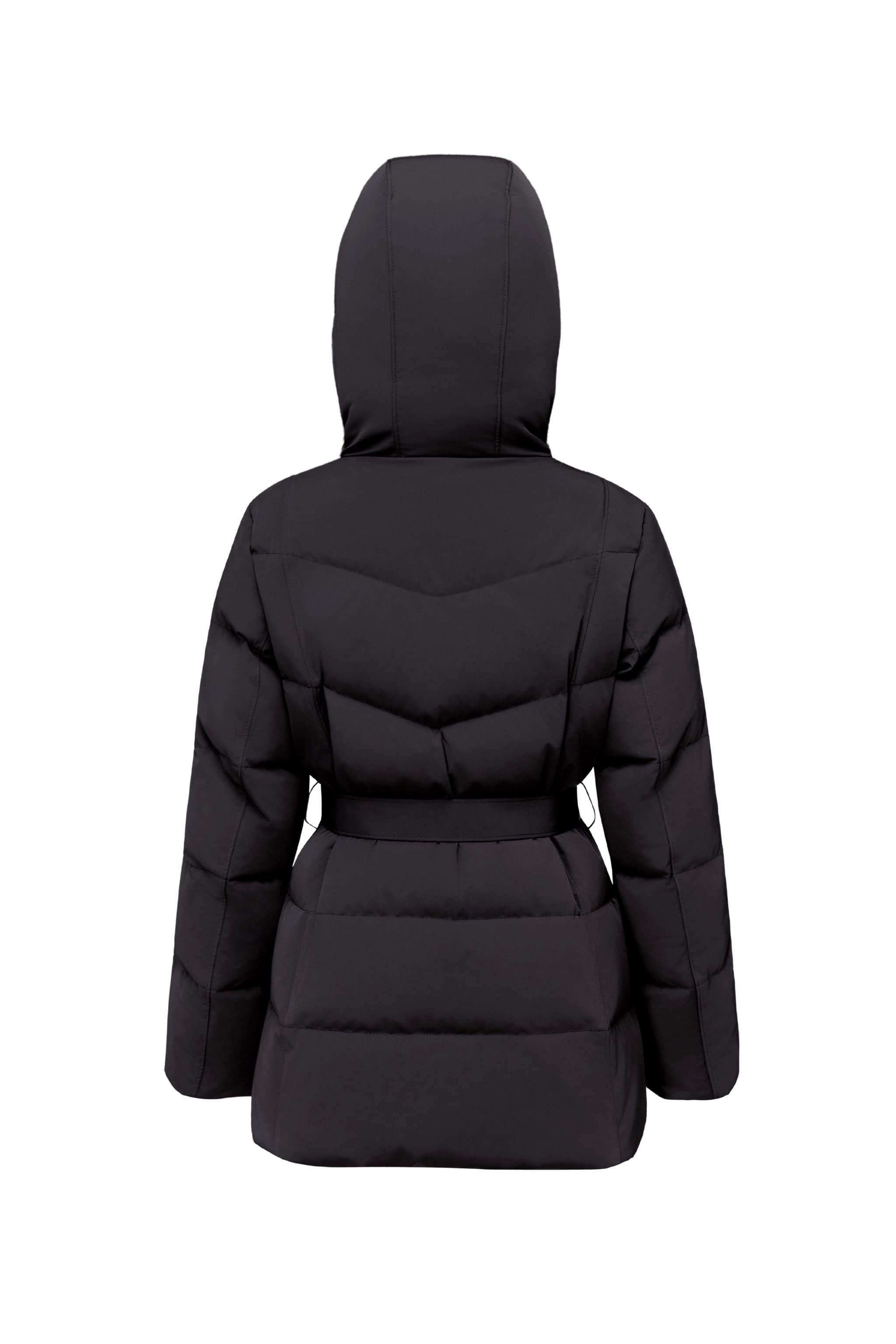 BOSIDENG 2025 Women's Premium Extreme Short Goose Down Jacket With Belt 722 Jacket