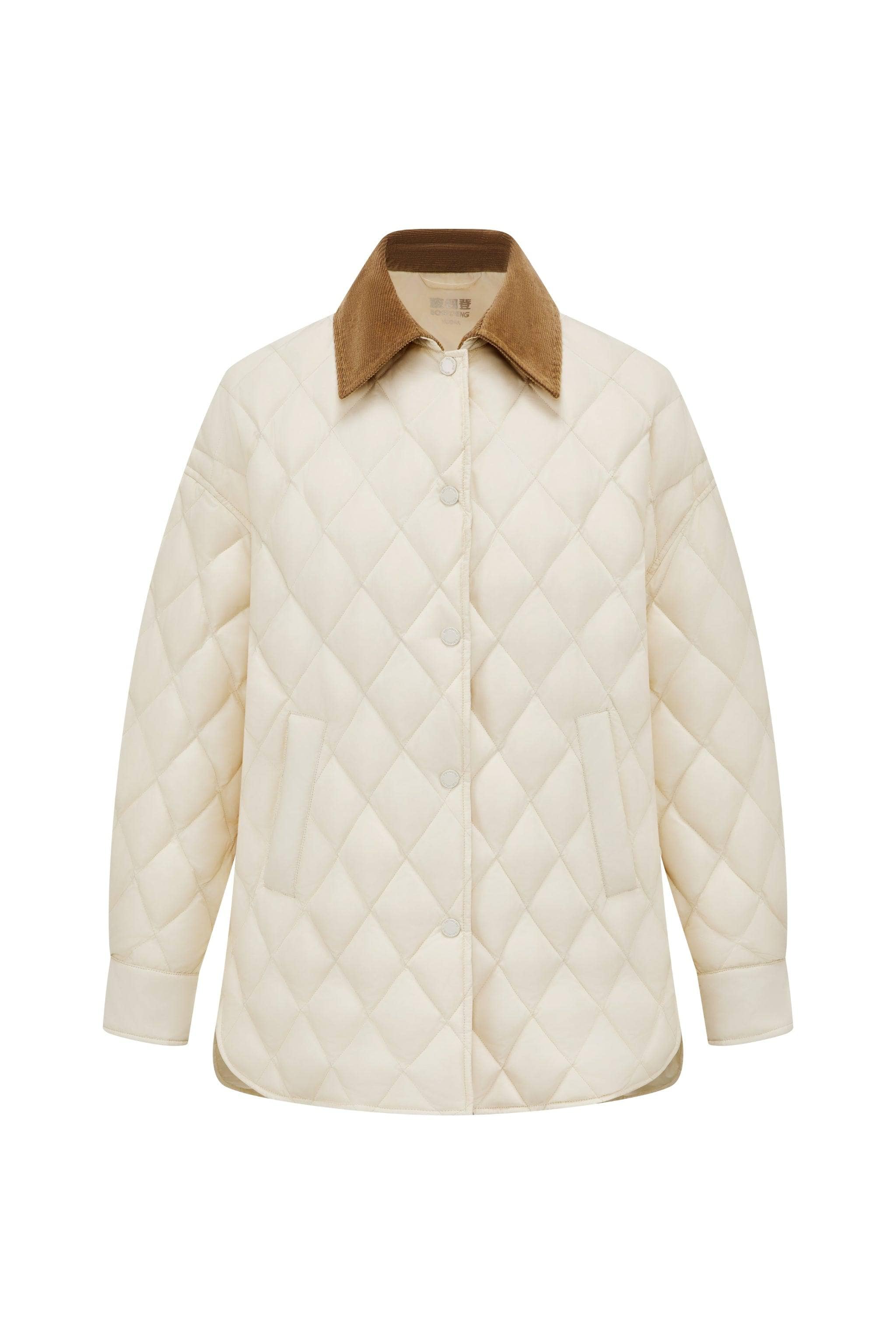 BOSIDENG 2025 Women's Quilted Barn Down Jacket