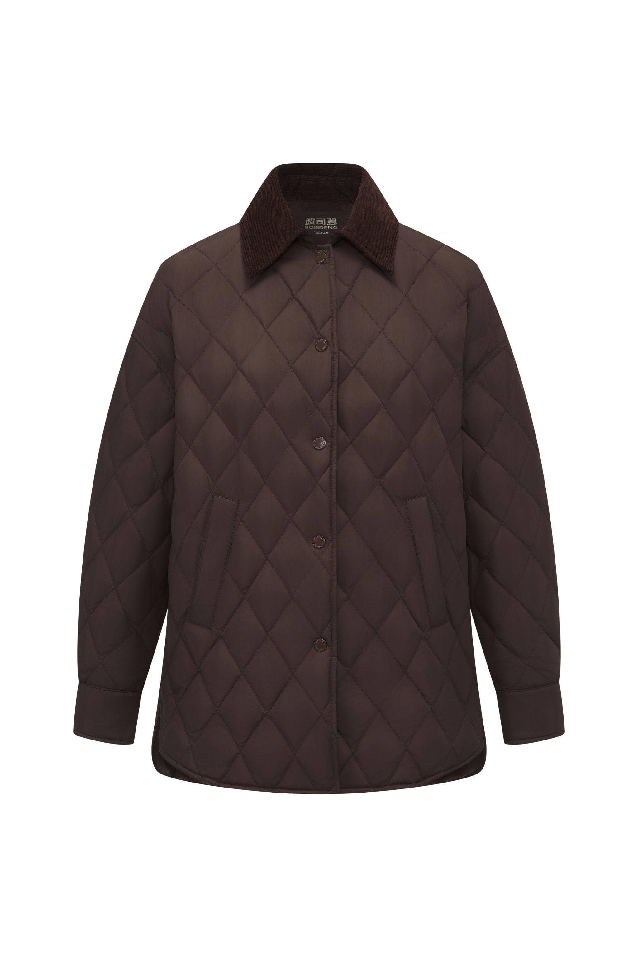 BOSIDENG 2025 Women's Quilted Barn Down Jacket Jacket
