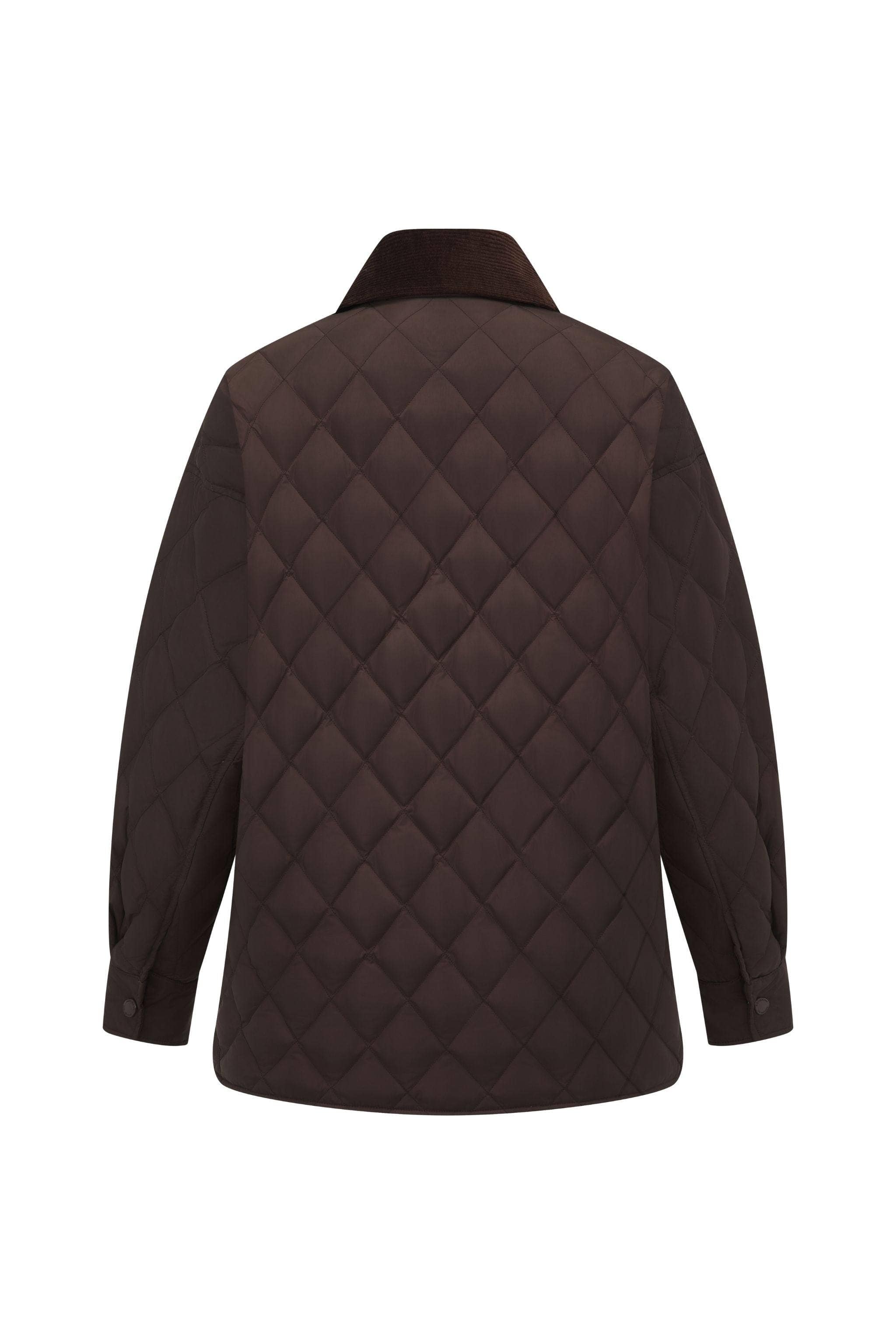 BOSIDENG 2025 Women's Quilted Barn Down Jacket Jacket