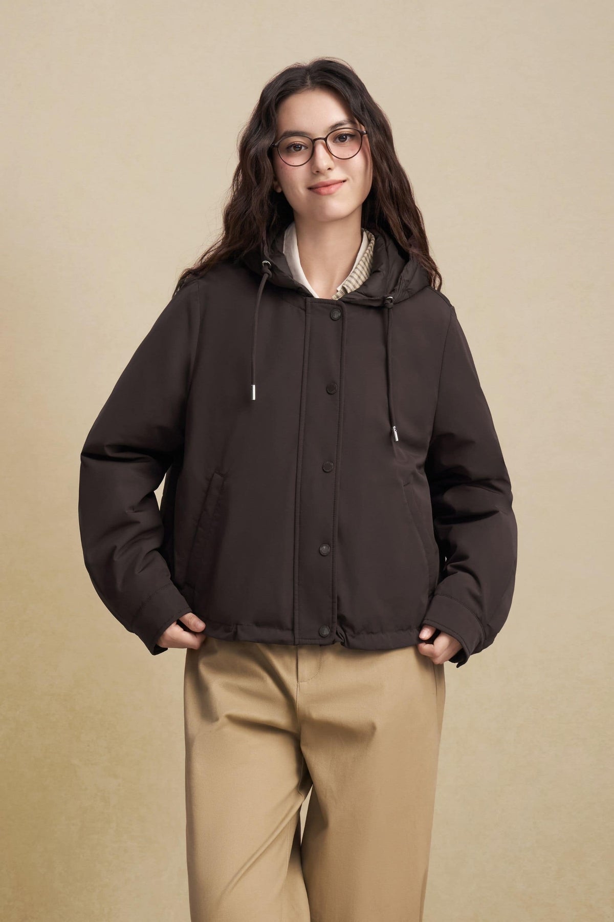 Womens Hybrid Down Jacket 348