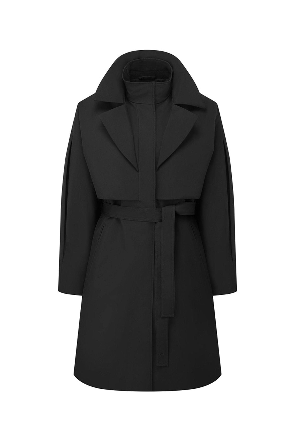 Women's Mid-Length Goose Down Trench 208
