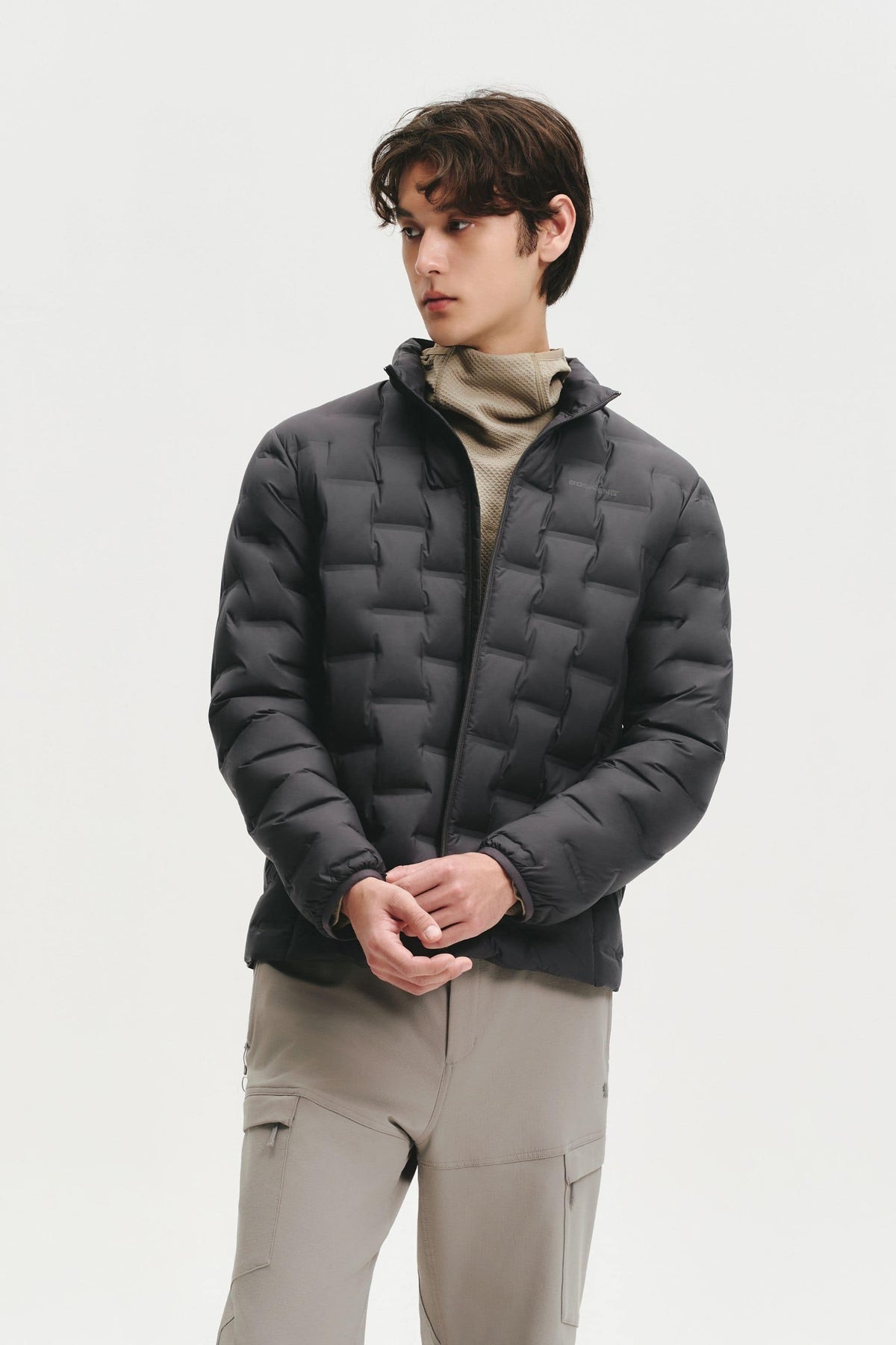Mens Ultralight Goose Down Jacket 033
