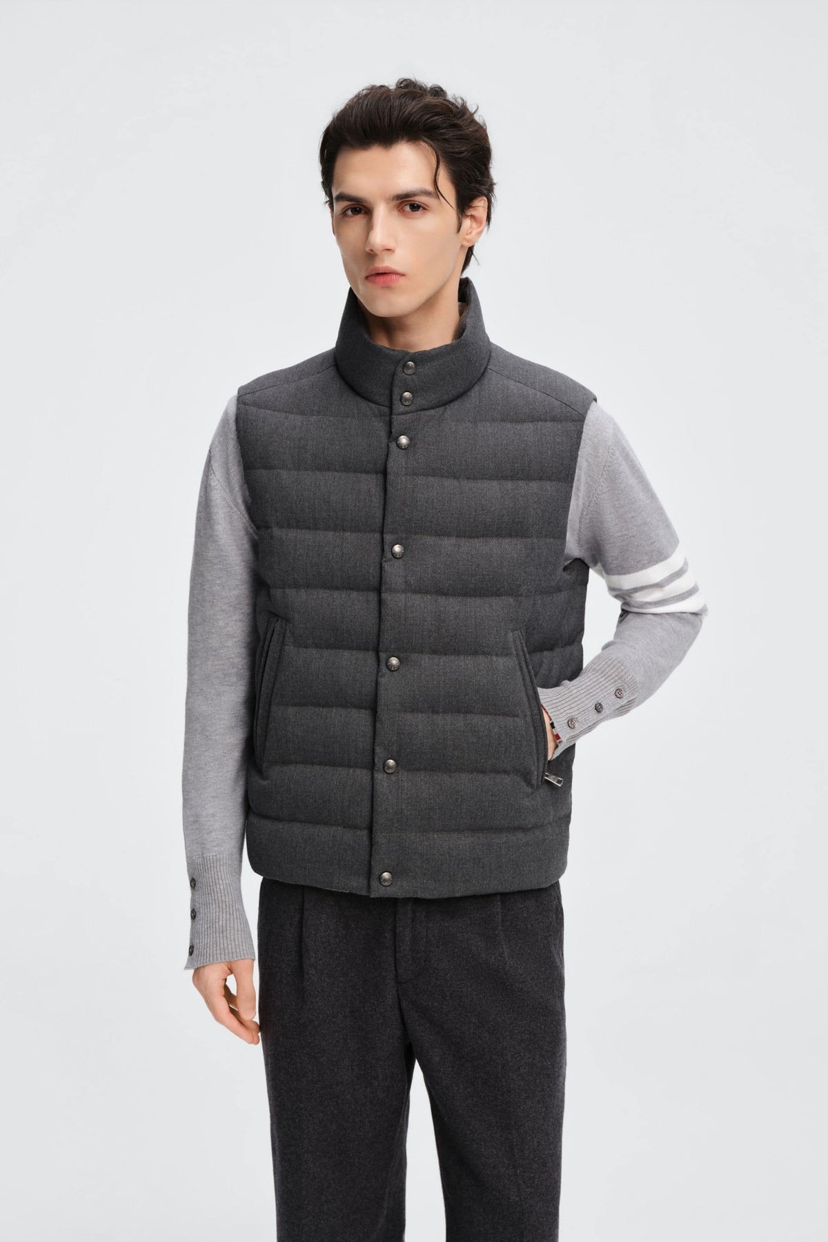 Mens Tailored Goose Down Gilet 731