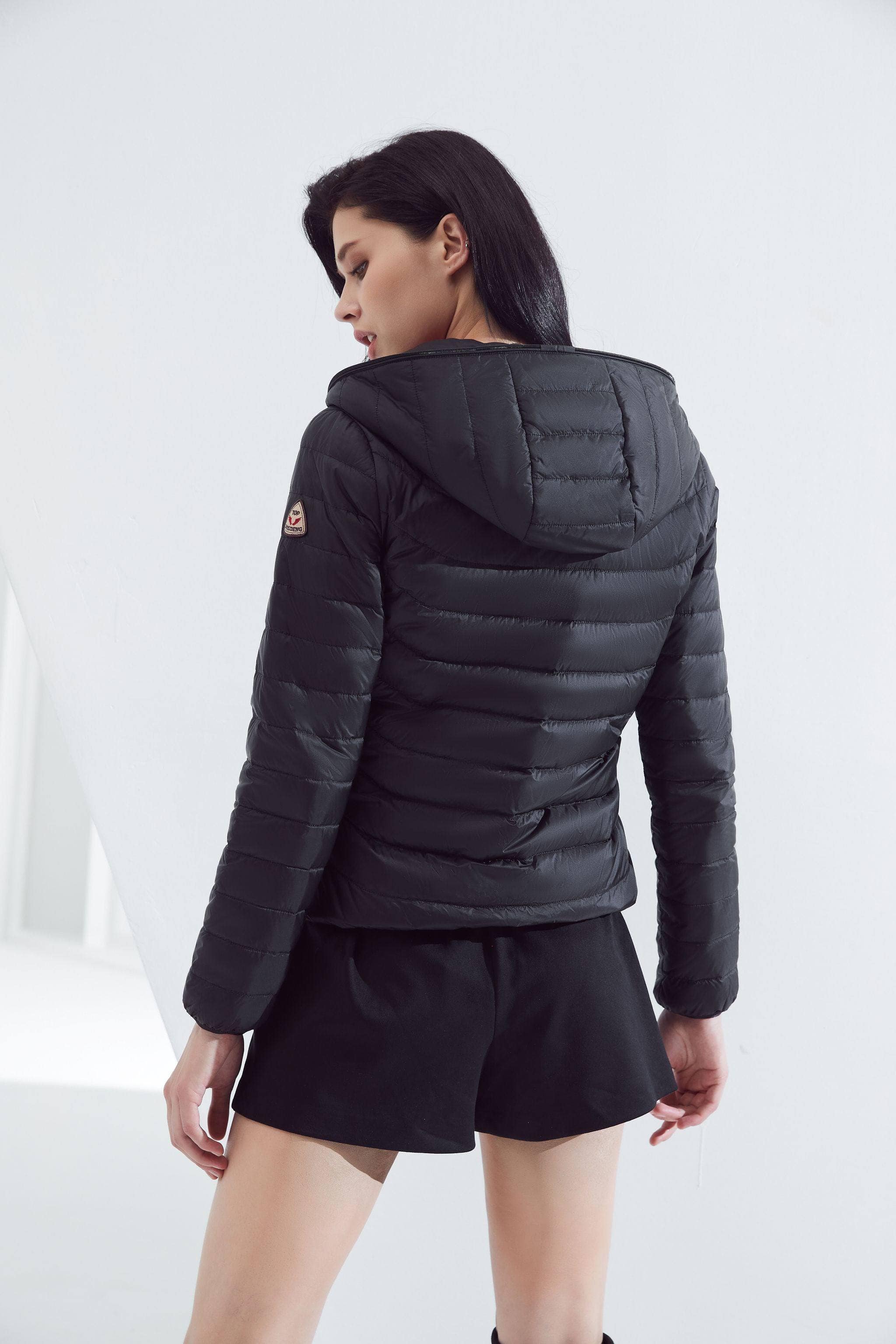 Lightweight Packable Down Jacket with Hood — Discover a fusion of style and comfort in our latest creation — view 2