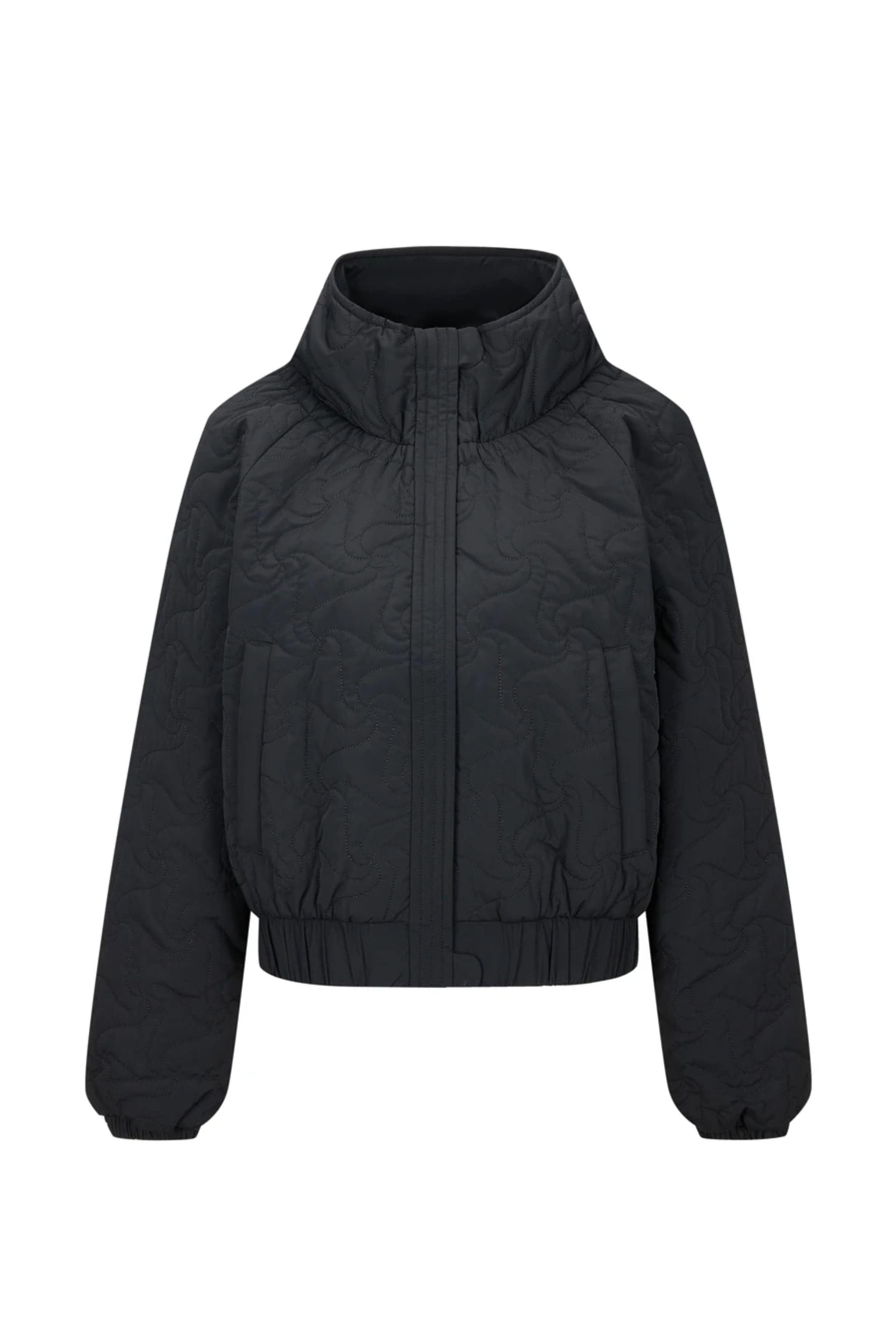 BOSIDENG LONDON SHOW FIMD High Collar Cropped Goose Down Jacket Top Black / 6