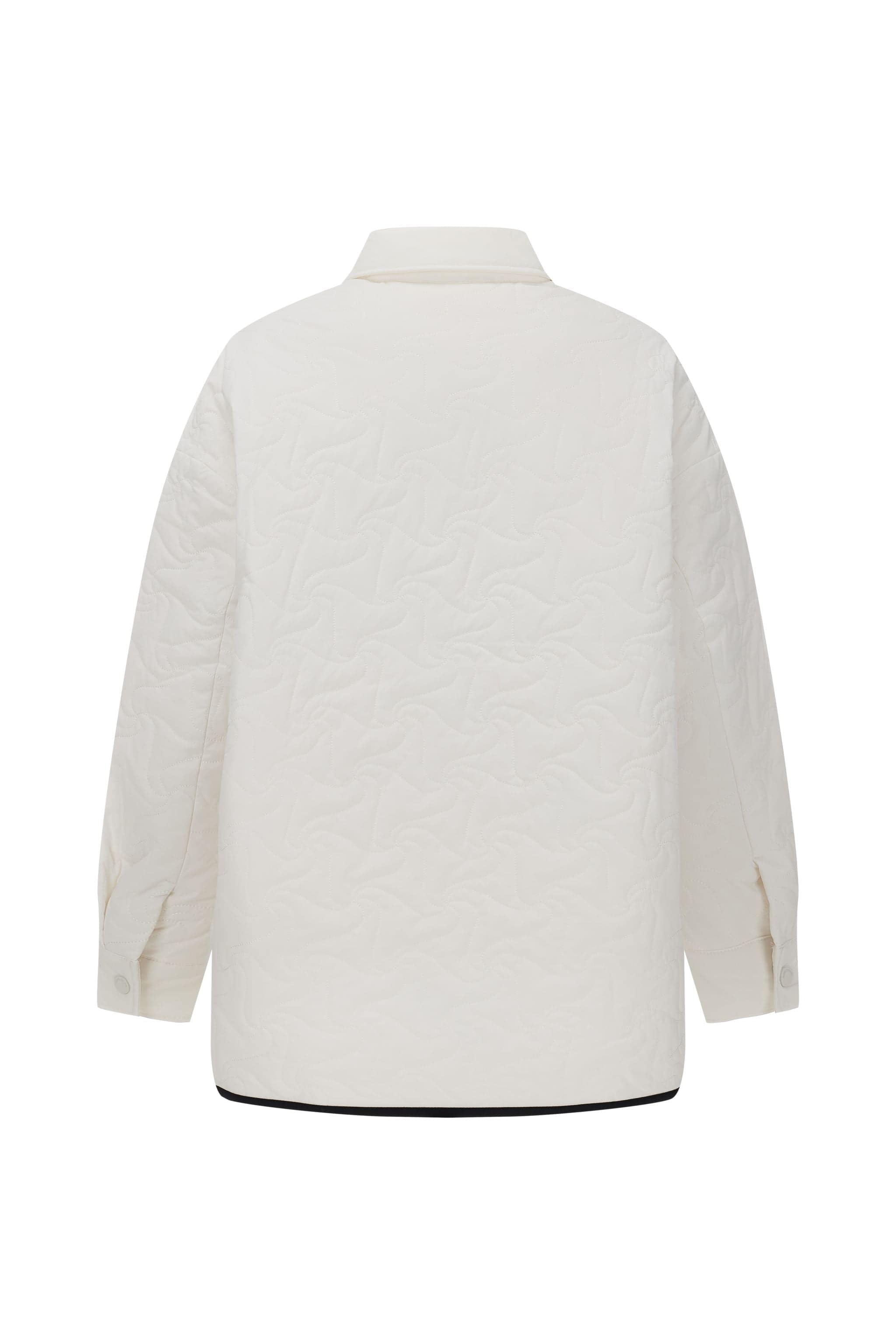 BOSIDENG LONDON SHOW FIMD Contrast Piping Goose Down Shacket Top