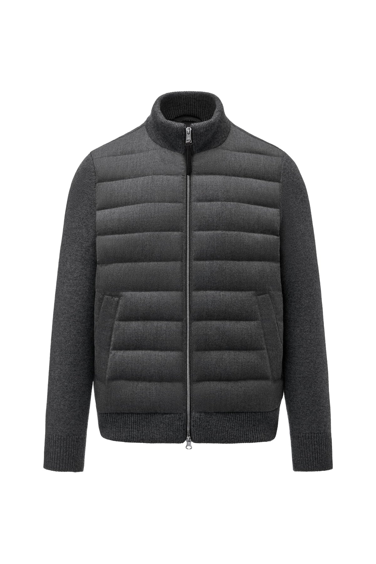 Mens Hybrid Wool Goose Down Jacket 733