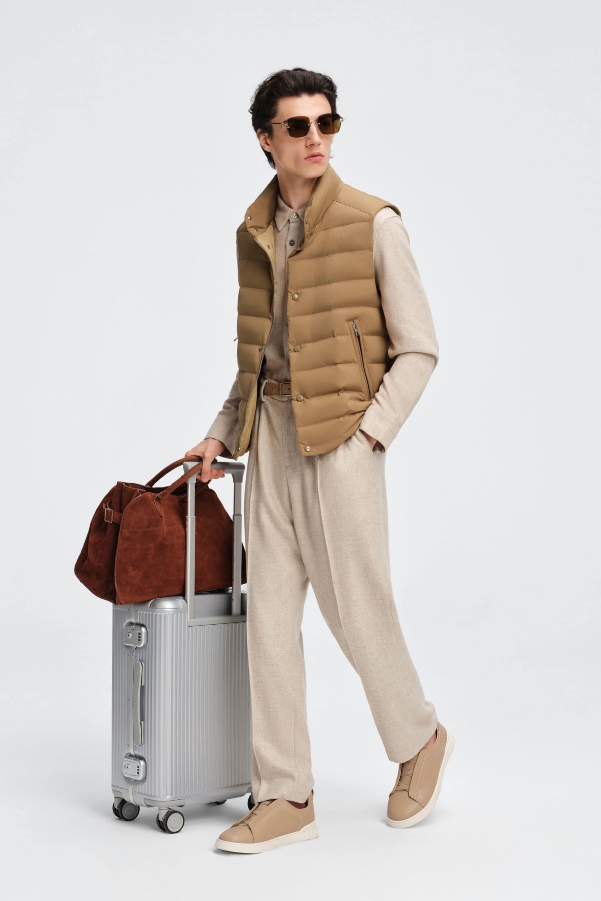 Mens Tailored Goose Down Gilet 731