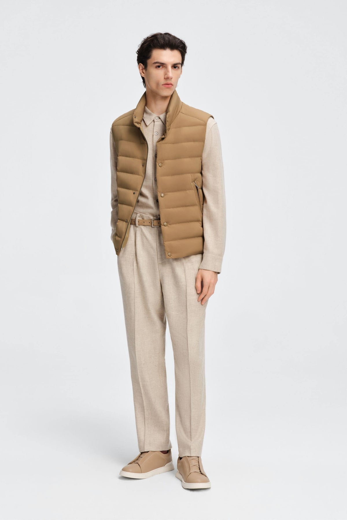 Mens Tailored Goose Down Gilet 731