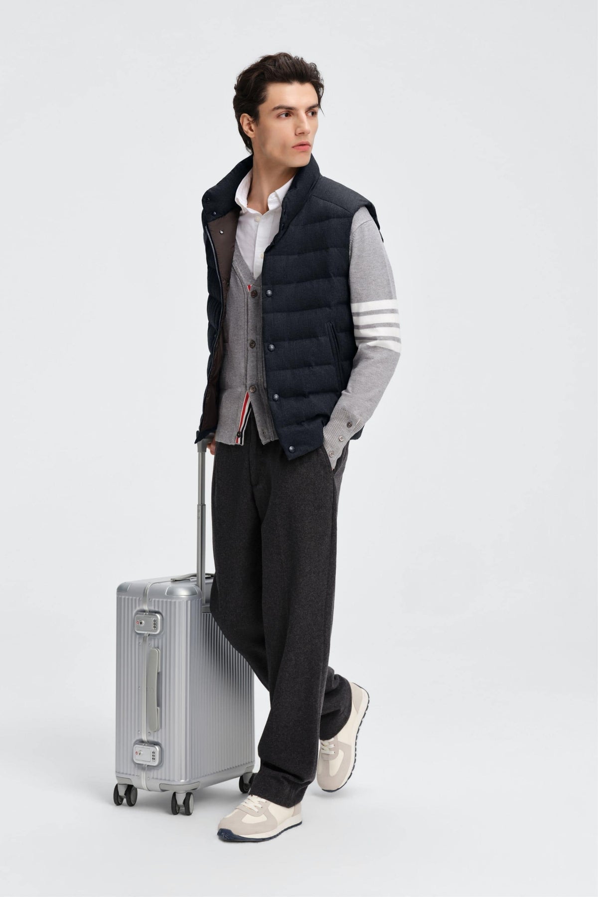 Mens Tailored Goose Down Gilet 731