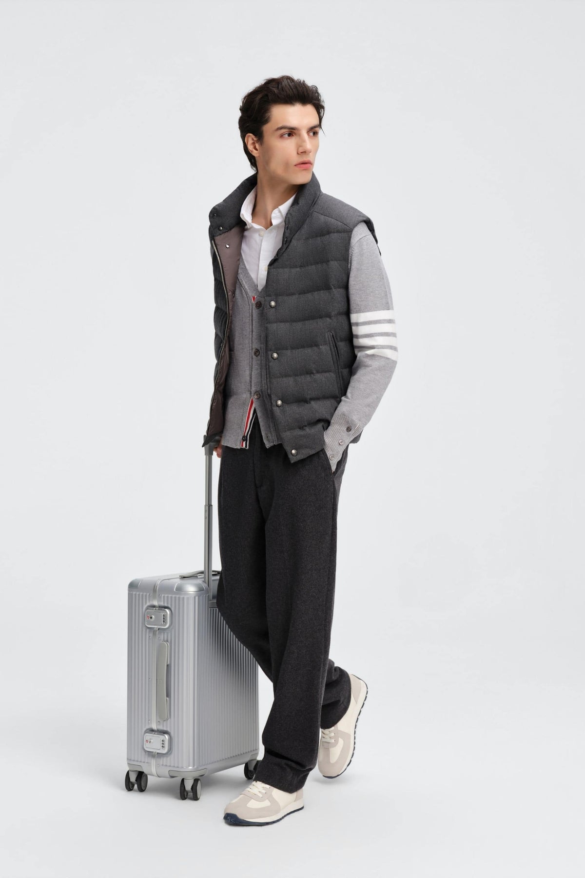 Mens Tailored Goose Down Gilet 731