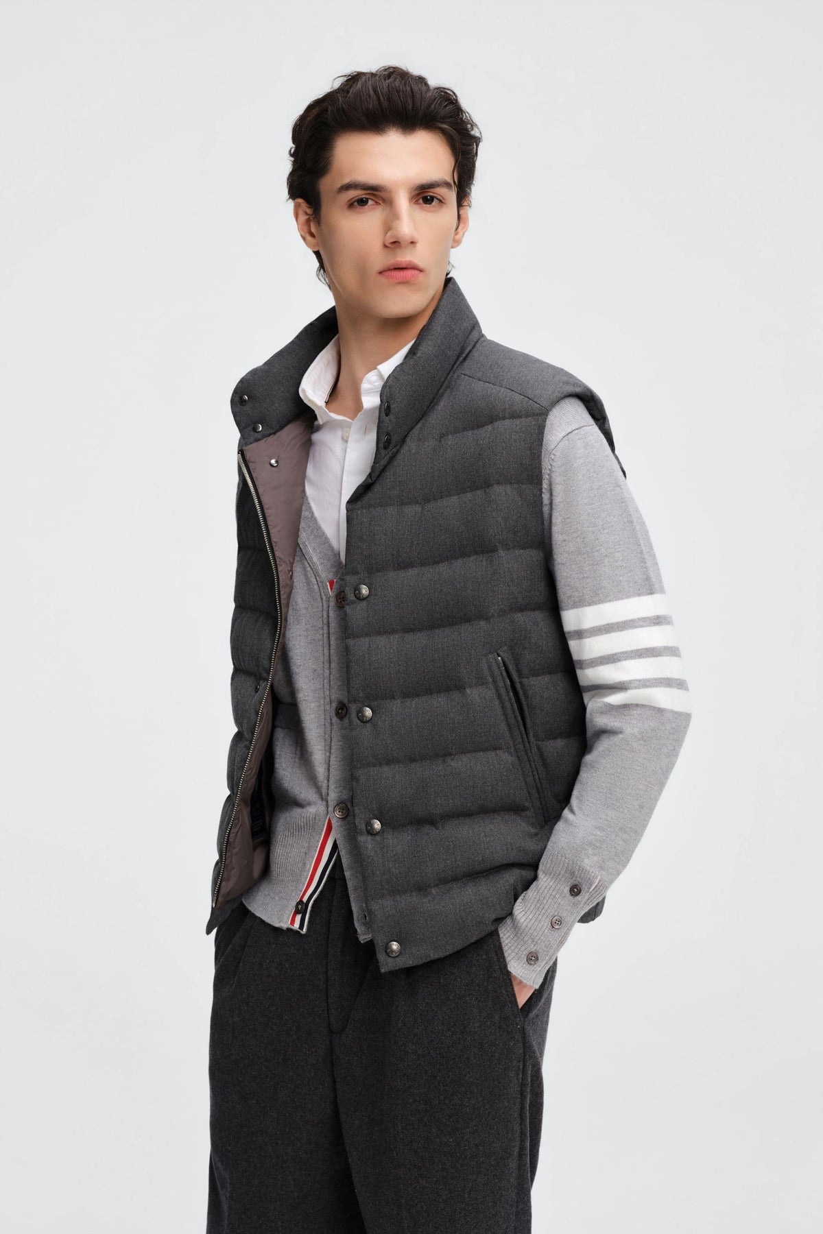 Mens Tailored Goose Down Gilet 731